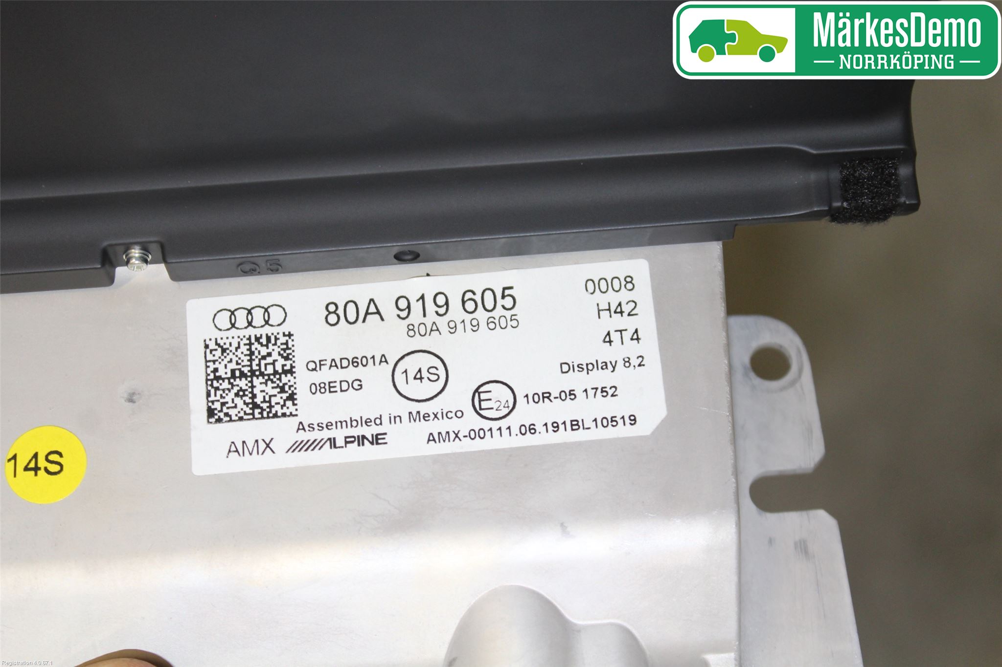 Audi Q5/SQ5 17- Multifunktionsdisplay