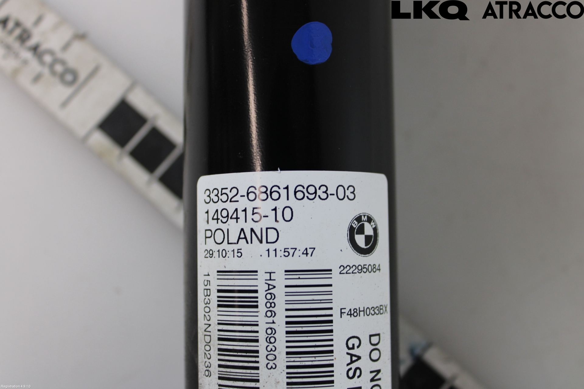 BMW X1 F48 15-22 Stötdämpare Bak