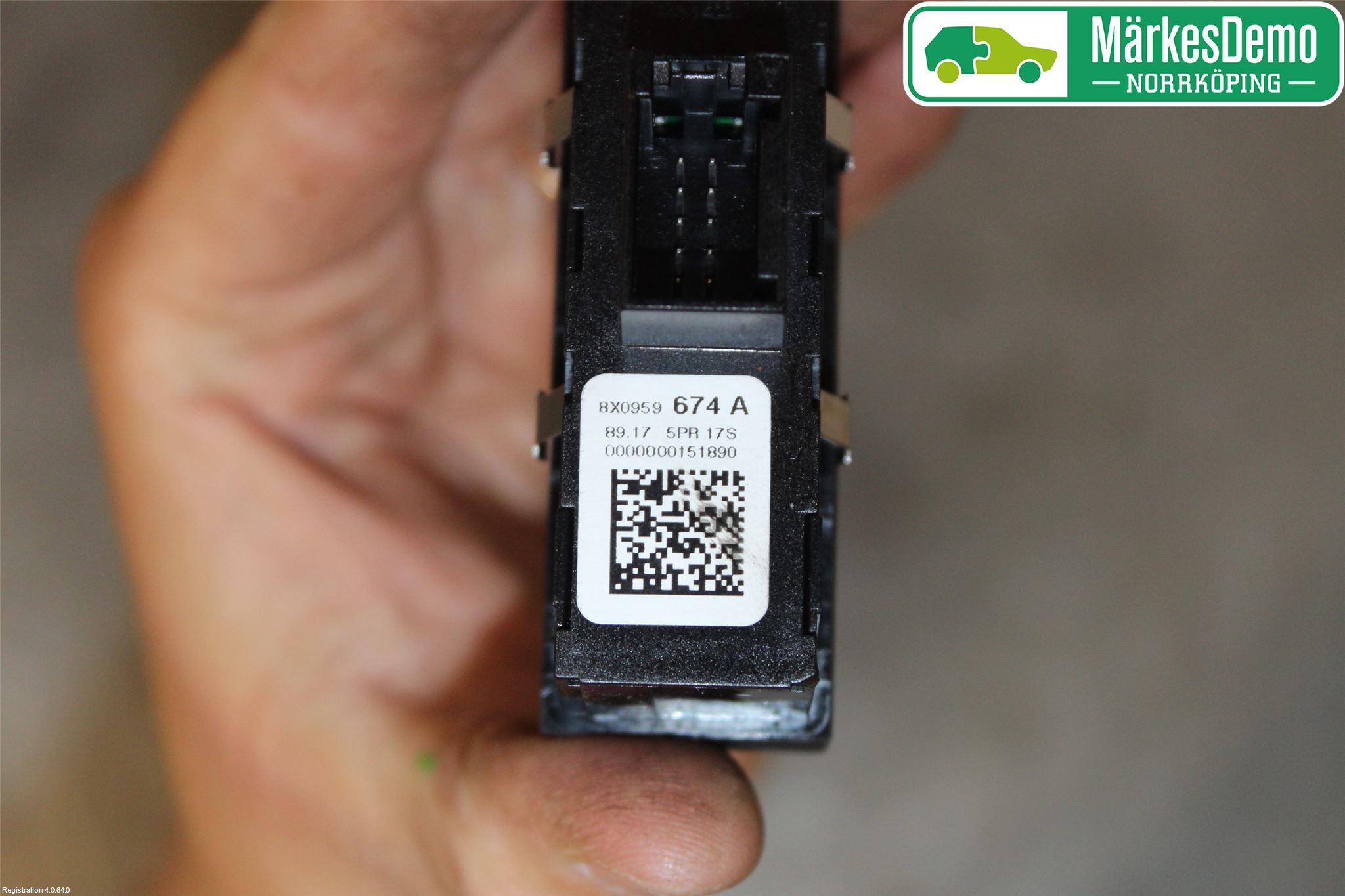 Audi A1/S1 11-18 Strömställare Stolvärme