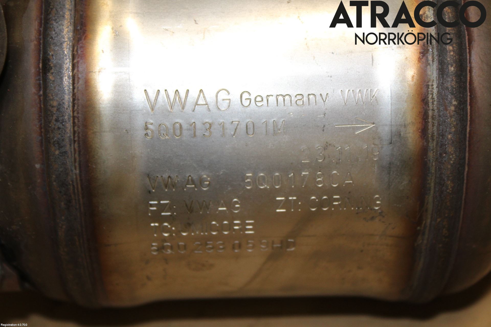 Volkswagen VW GOLF / E-GOLF VII 13-20 Katalysator