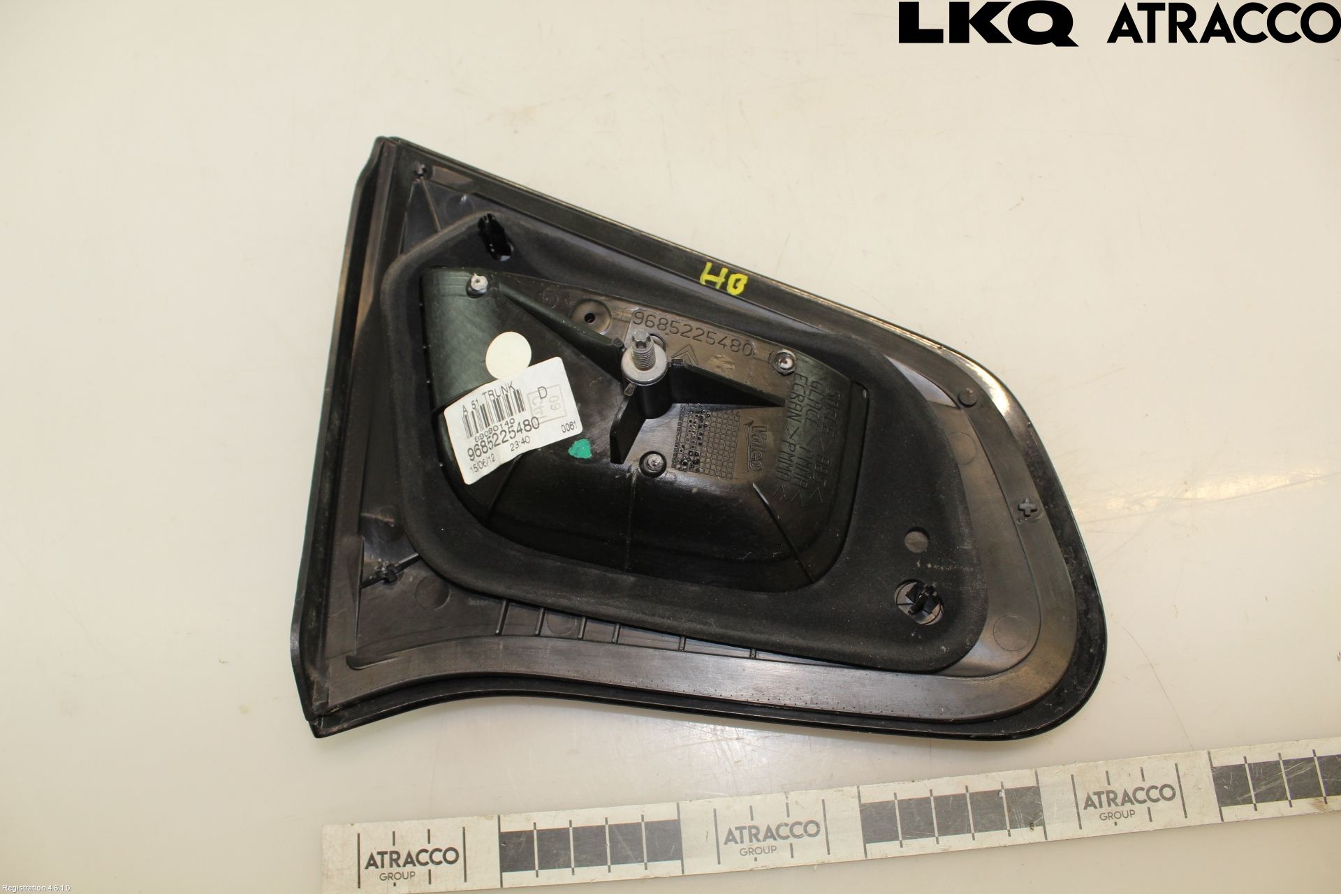 Citroen C3 10-17 Bakljus Lucka Hö