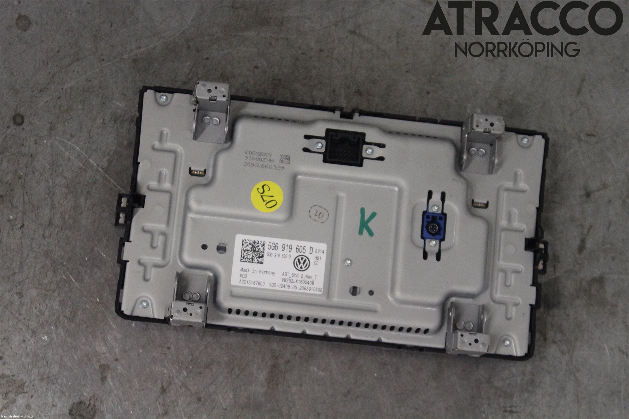 Volkswagen VW TRANSP/CARAVELLE (T6) 16-22 Cd Radio - Multimediapanel