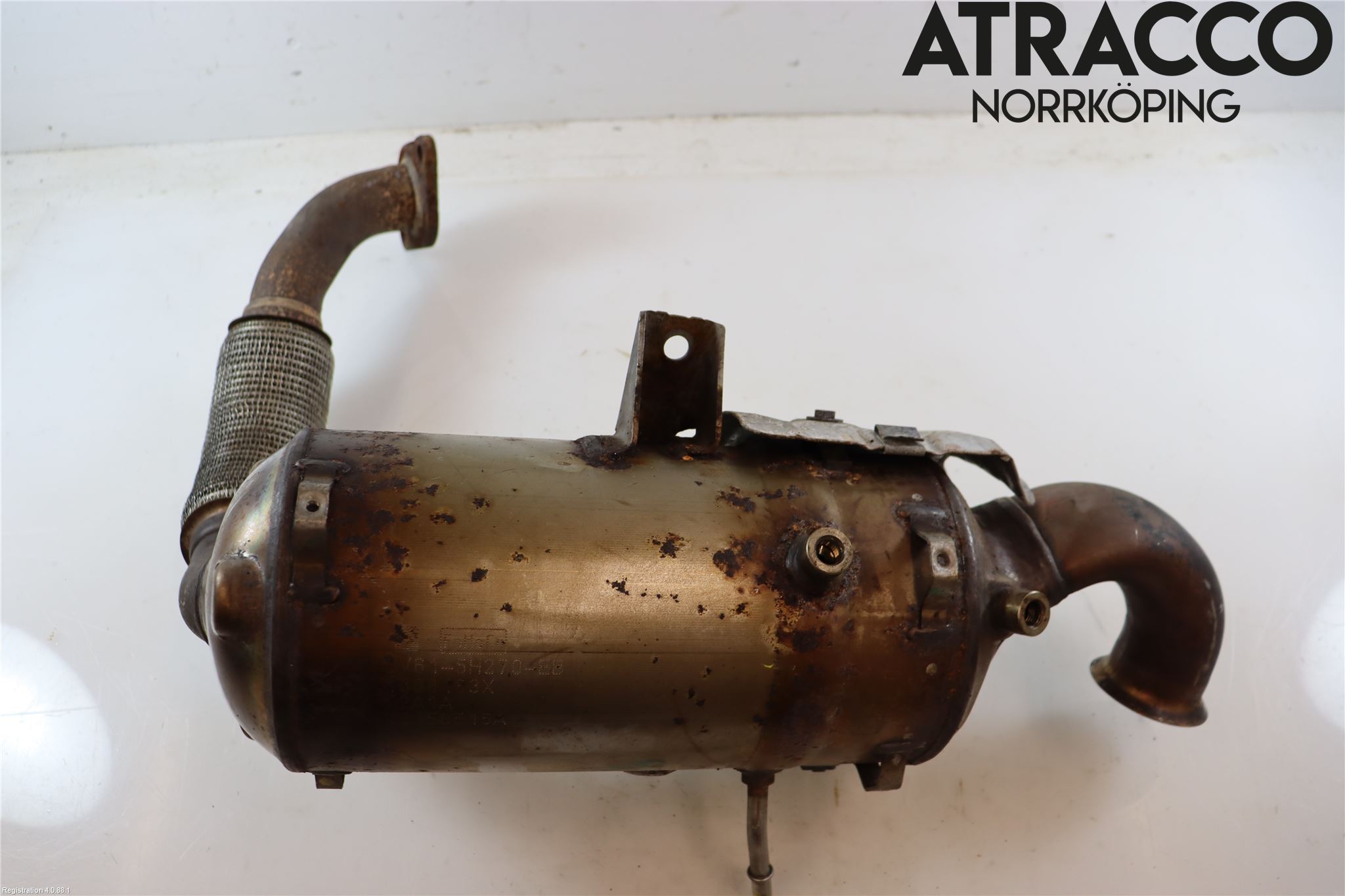 Ford TRANSIT/TOURNEO CONNECT 13-22 Avgas Partikelfilter
