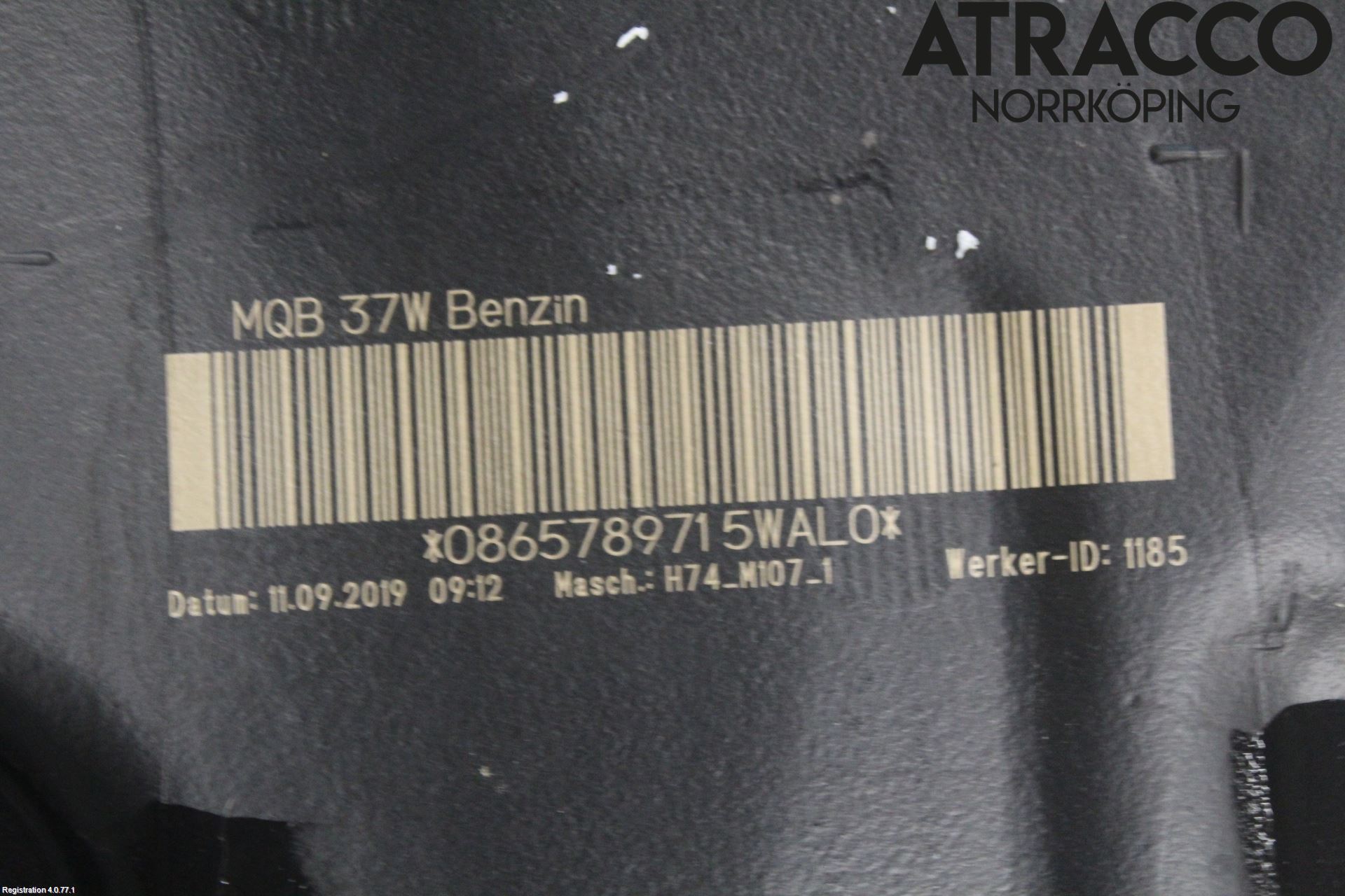 Cupra ATECA 19- Bränsletank