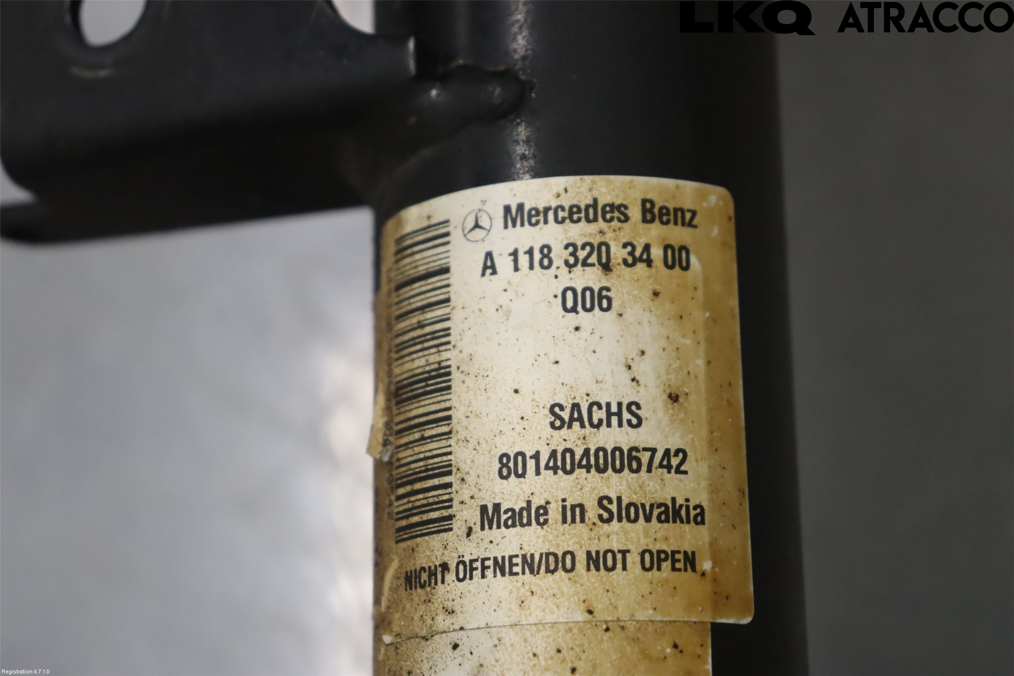 Mercedes-Benz MB CLA-KLASS (C118/X118) 19- Fjäderben Fram Höger