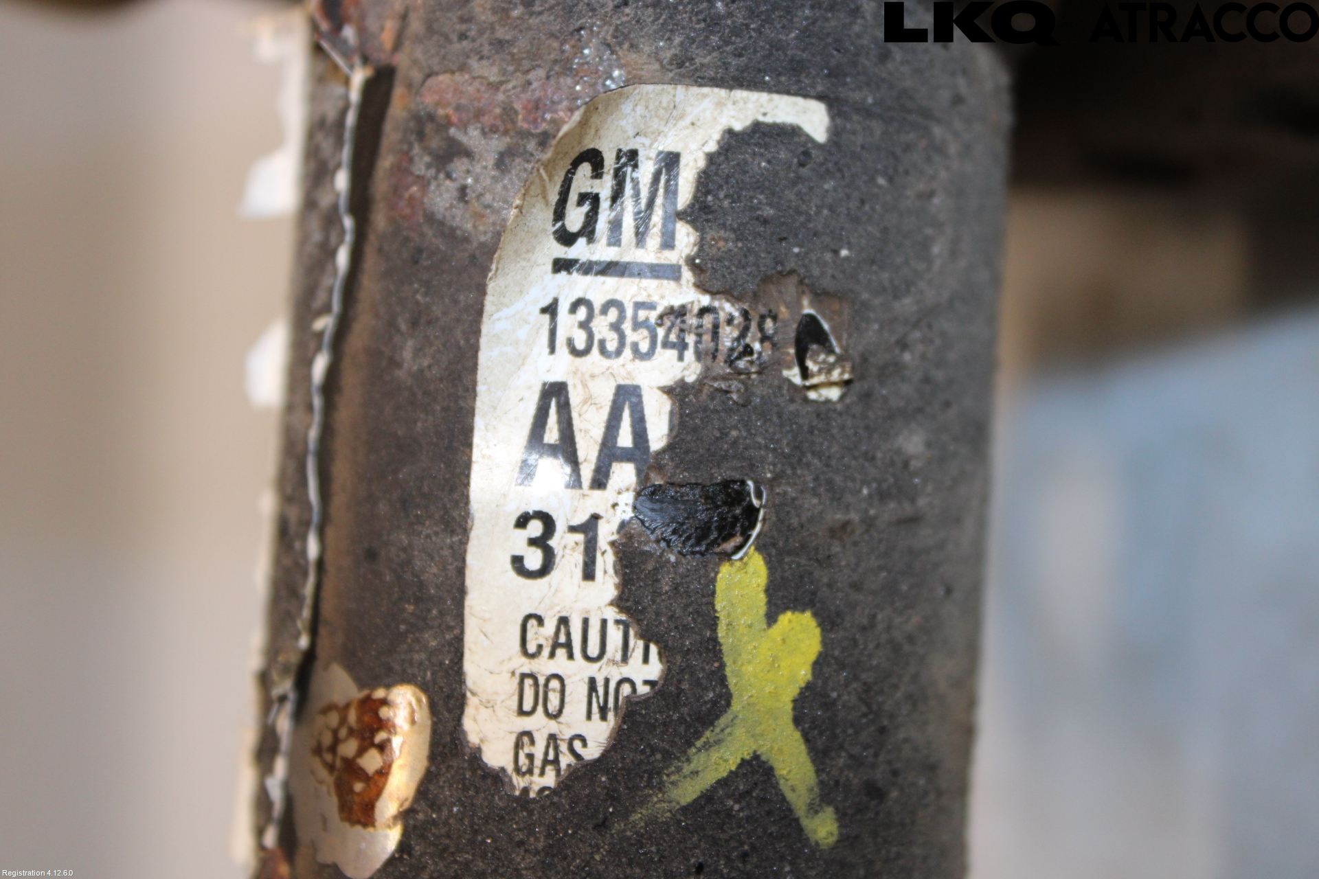 Opel ASTRA J 10-15 Fjäderben Fram Höger