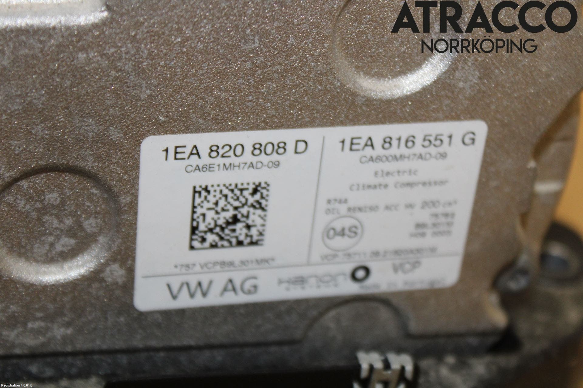 CUPRA BORN 22- Ac Kompressor