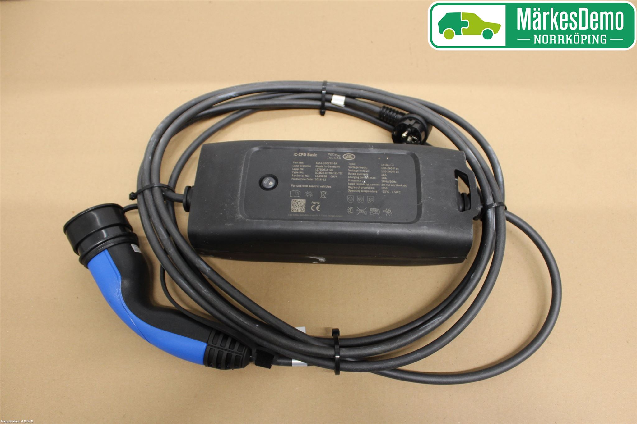 Jaguar I-PACE 18- Batteriladdare Högspänning