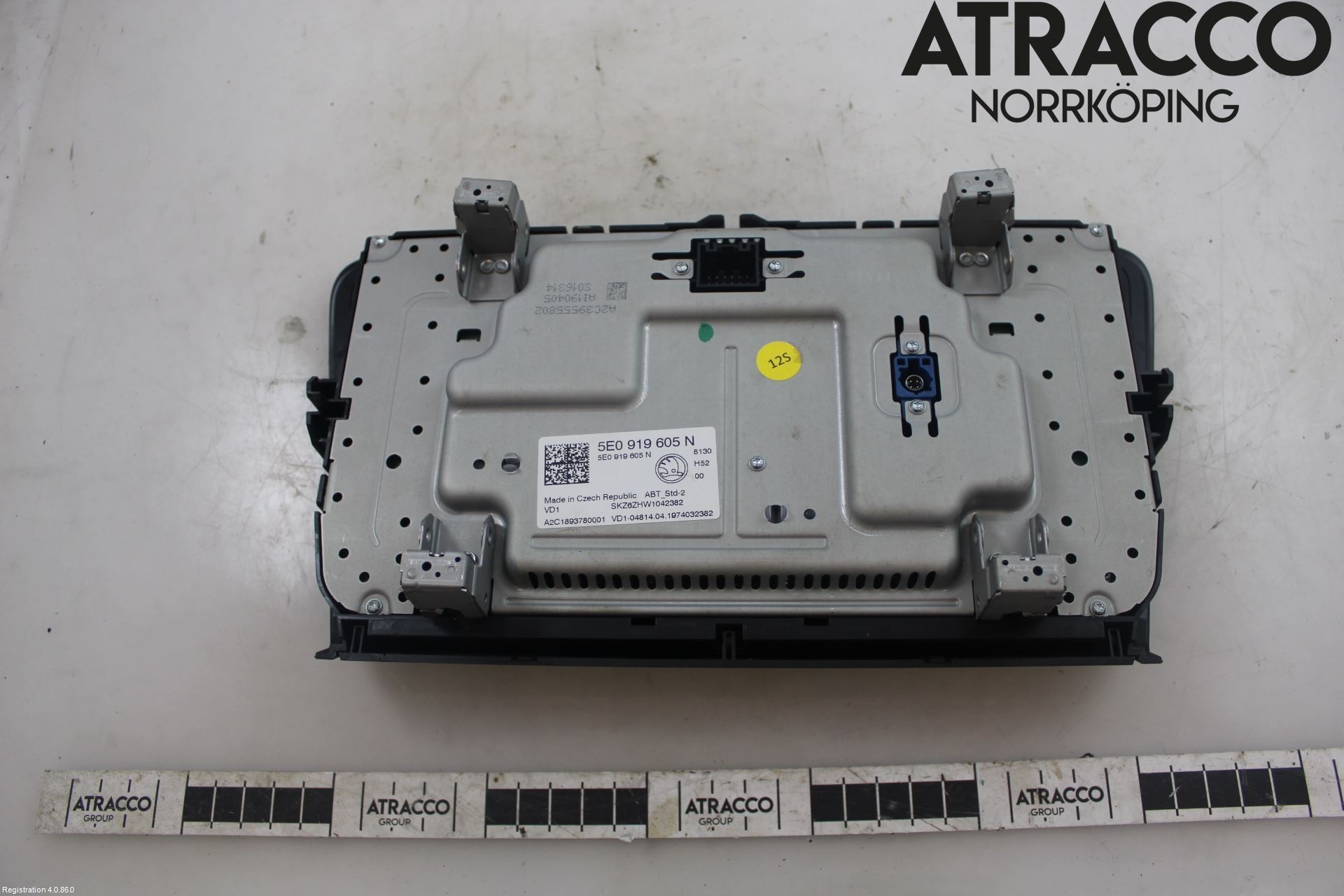 Skoda OCTAVIA (5E) 13-20 Multifunktionsdisplay
