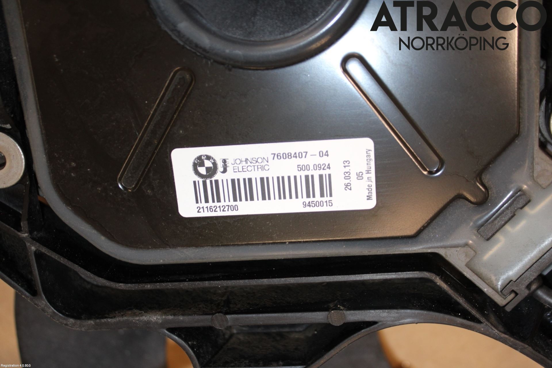BMW 3 F30/F31/F80 12-19 Kylfläkt El