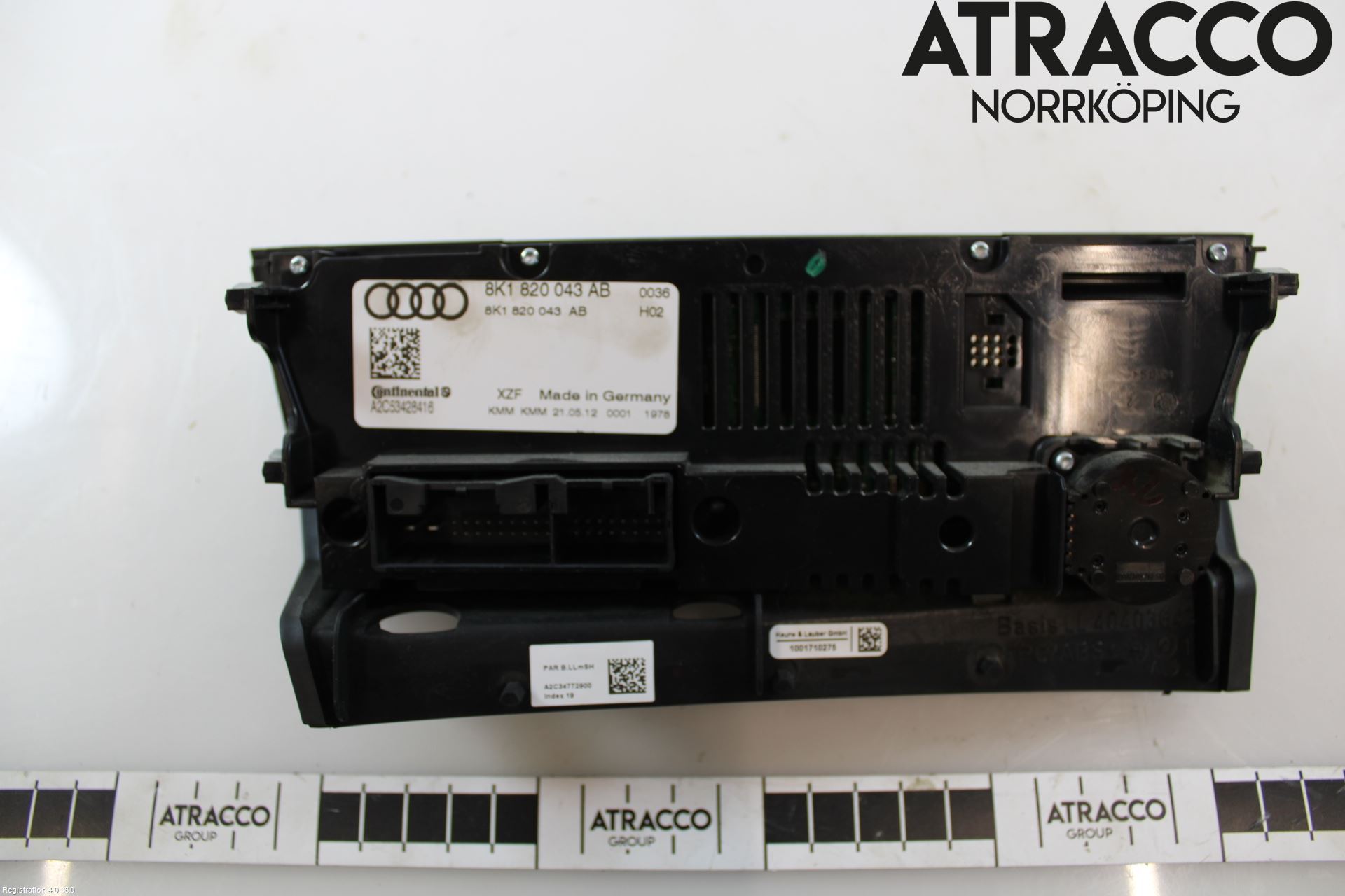 Audi A4 12-15 Värmereglage