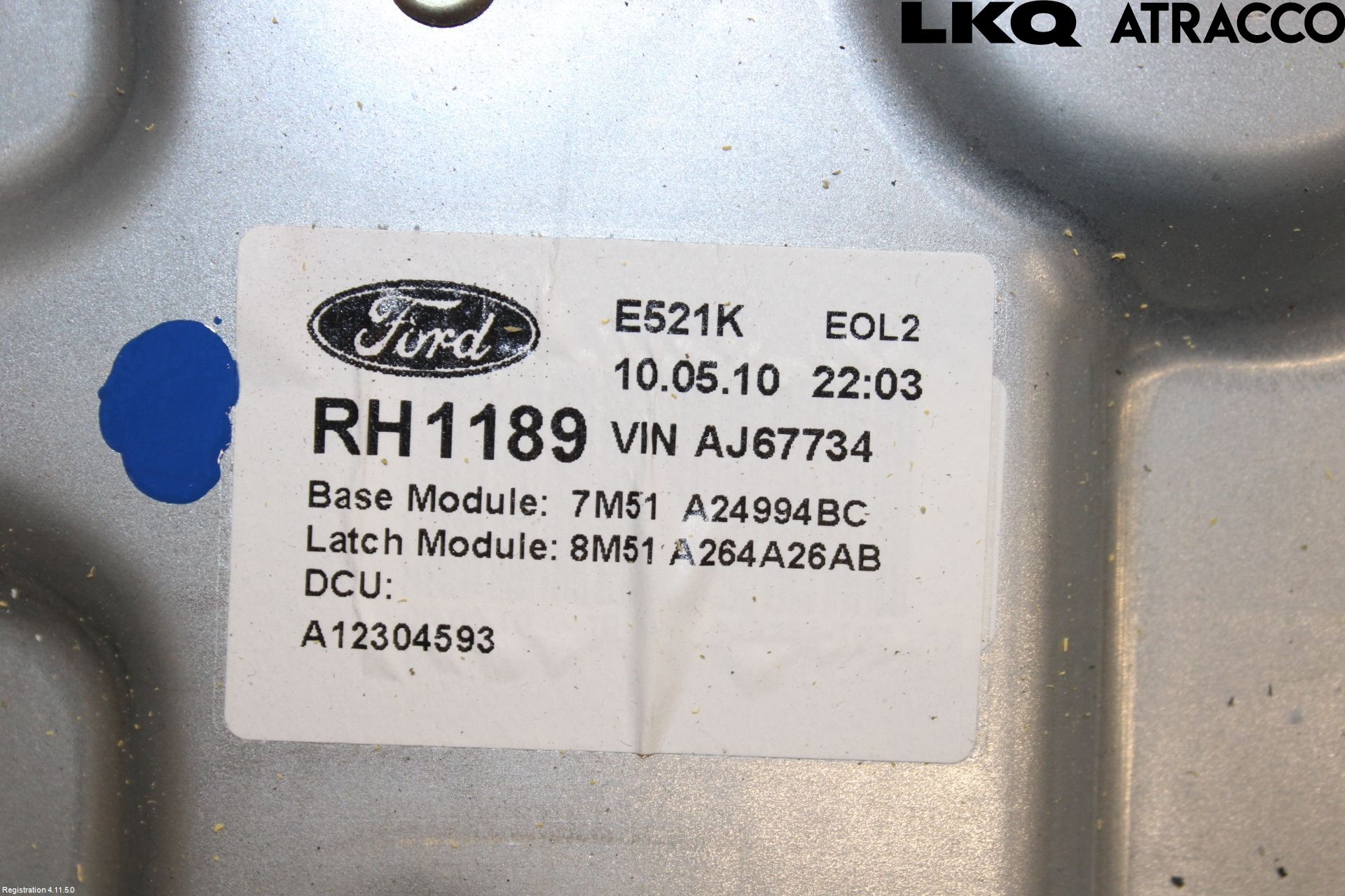 Ford FOCUS 08-11 Fönsterhissmekanism