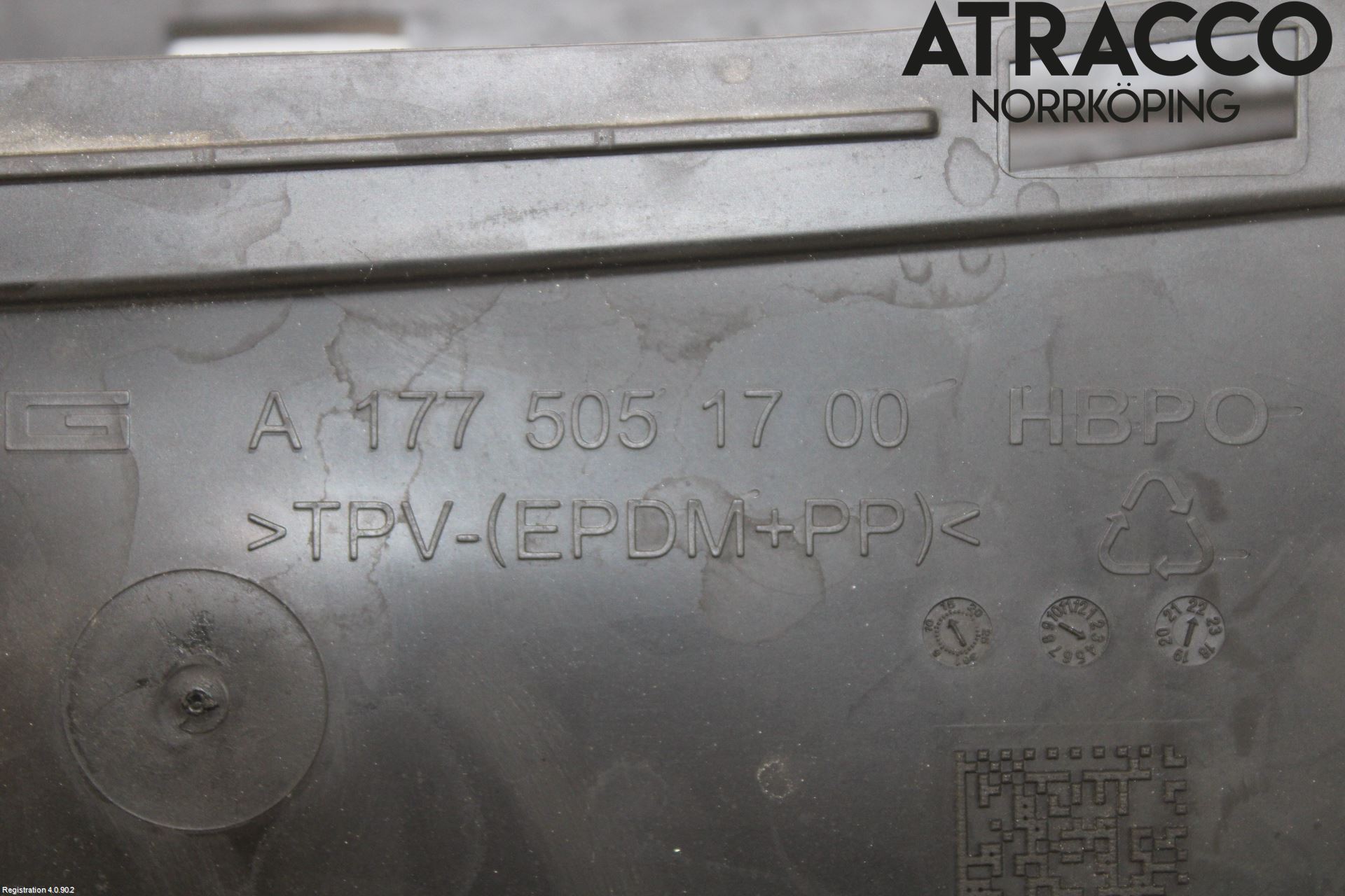 Mercedes-Benz MB A-KLASS (W177) 18- Deflektor Plåt-Plast Kylning