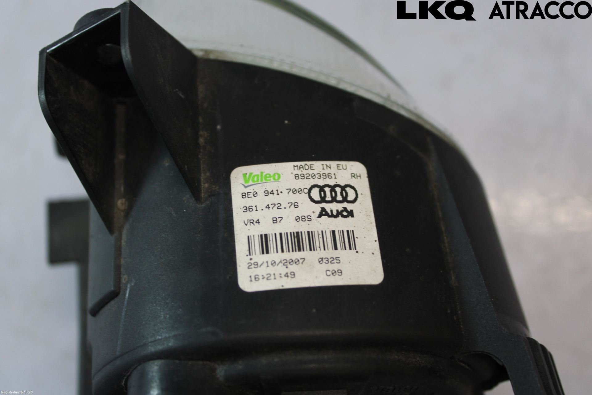 Audi A4/S4 05-07 Dimljus-Varselljus Fram