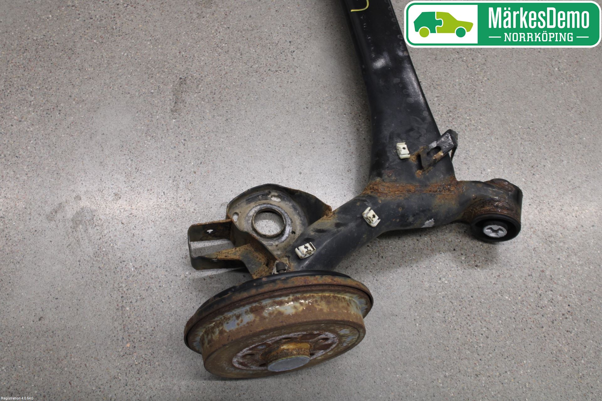 Skoda FABIA 07-14 Bakaxel