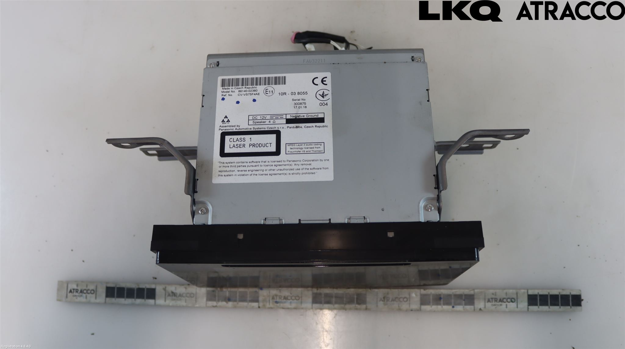 Toyota AURIS 13-19 Cd Radio - Multimediapanel
