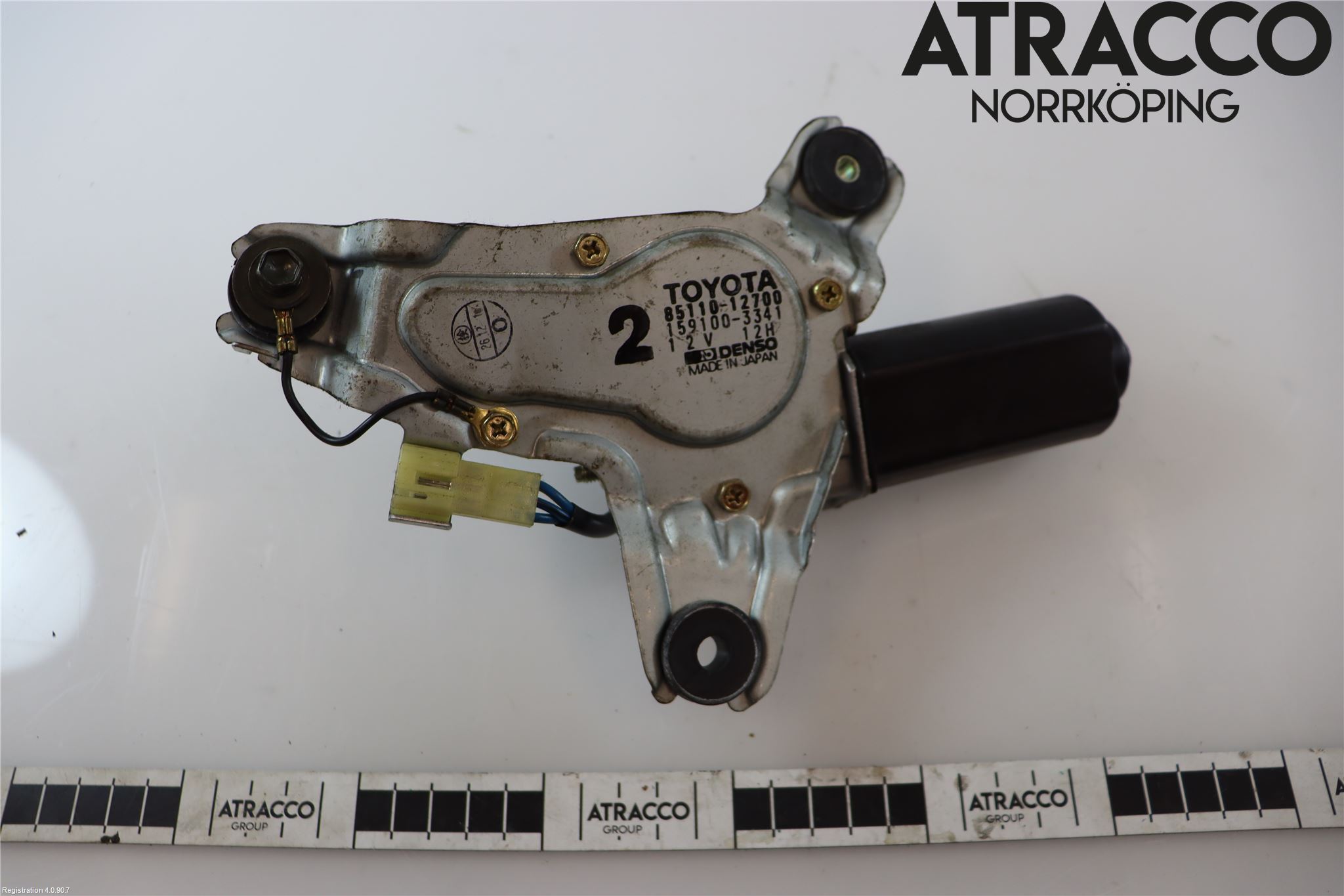 Toyota COROLLA 88-92 Torkarmotor Baklucka