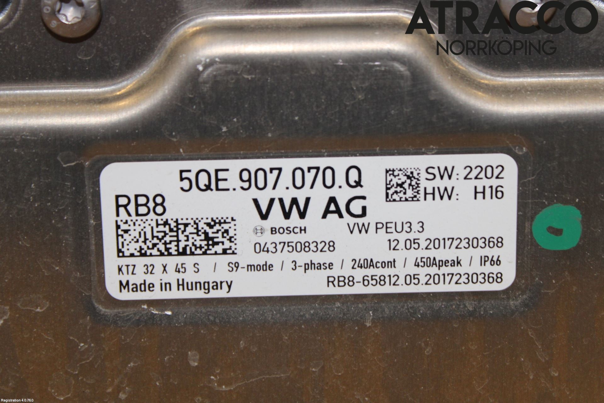 Volkswagen VW GOLF / E-GOLF VII 13-20 Hybridconverter