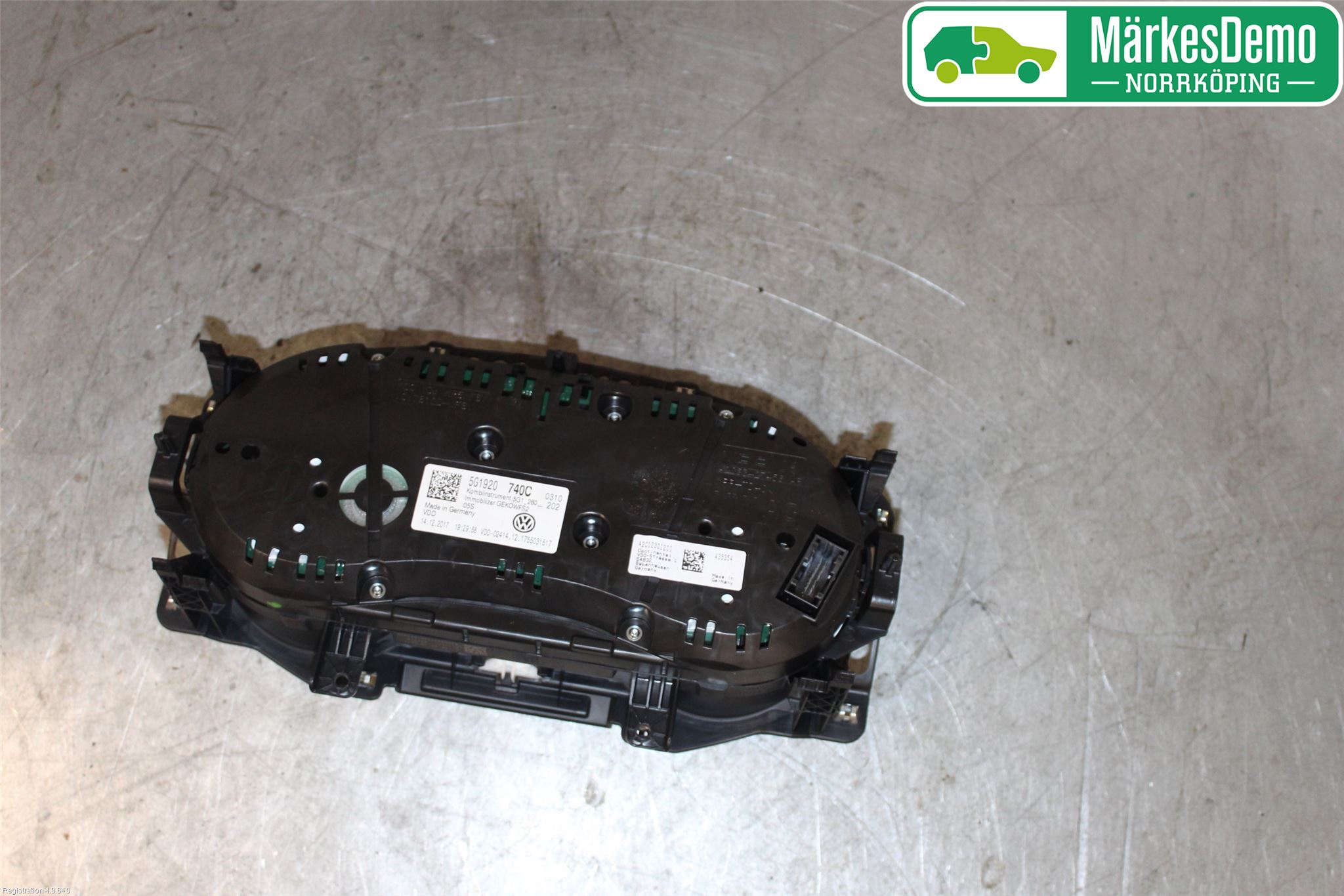 Volkswagen VW GOLF / E-GOLF VII 13-20 Instrument Komb
