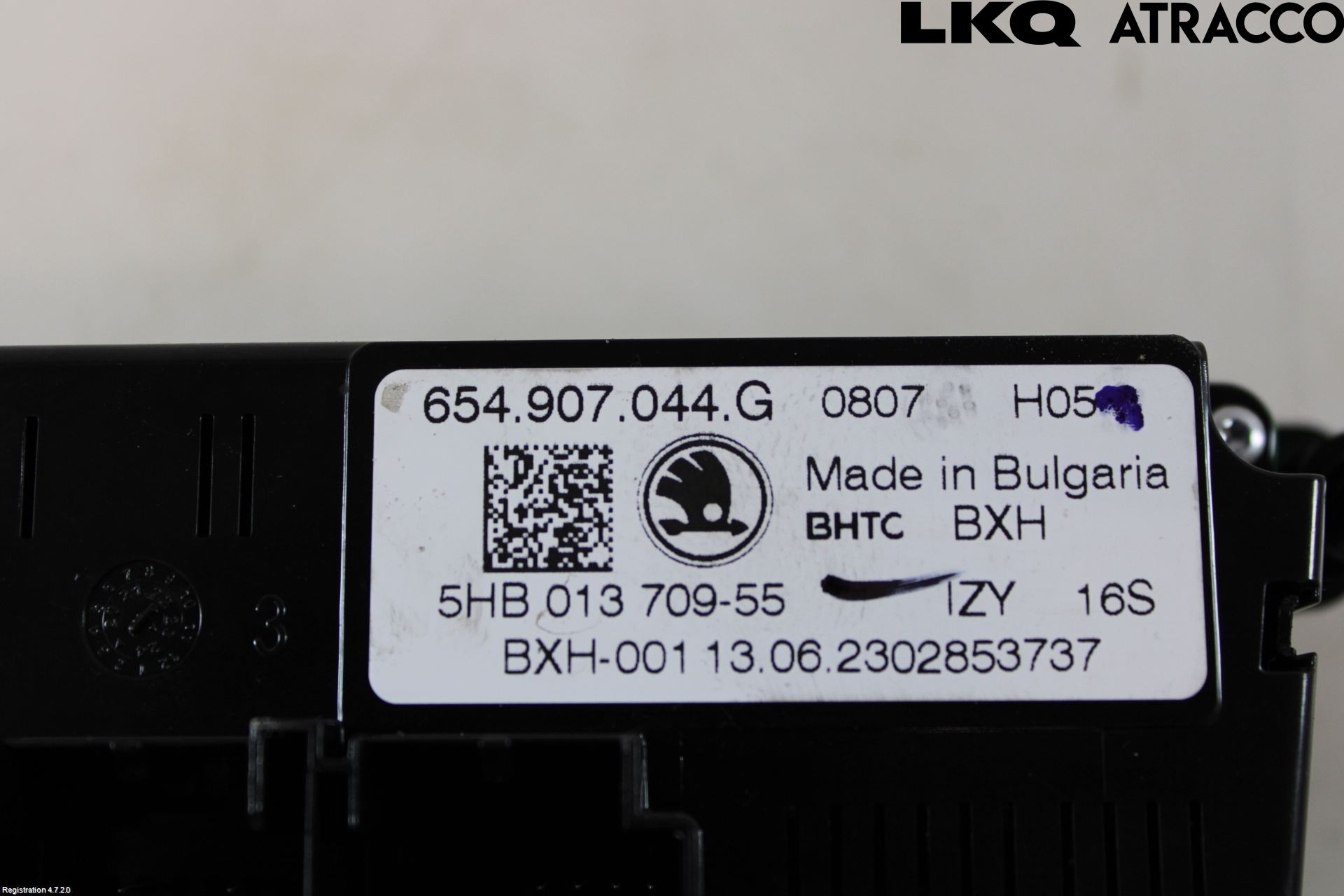 Skoda SCALA 19- Värmereglage