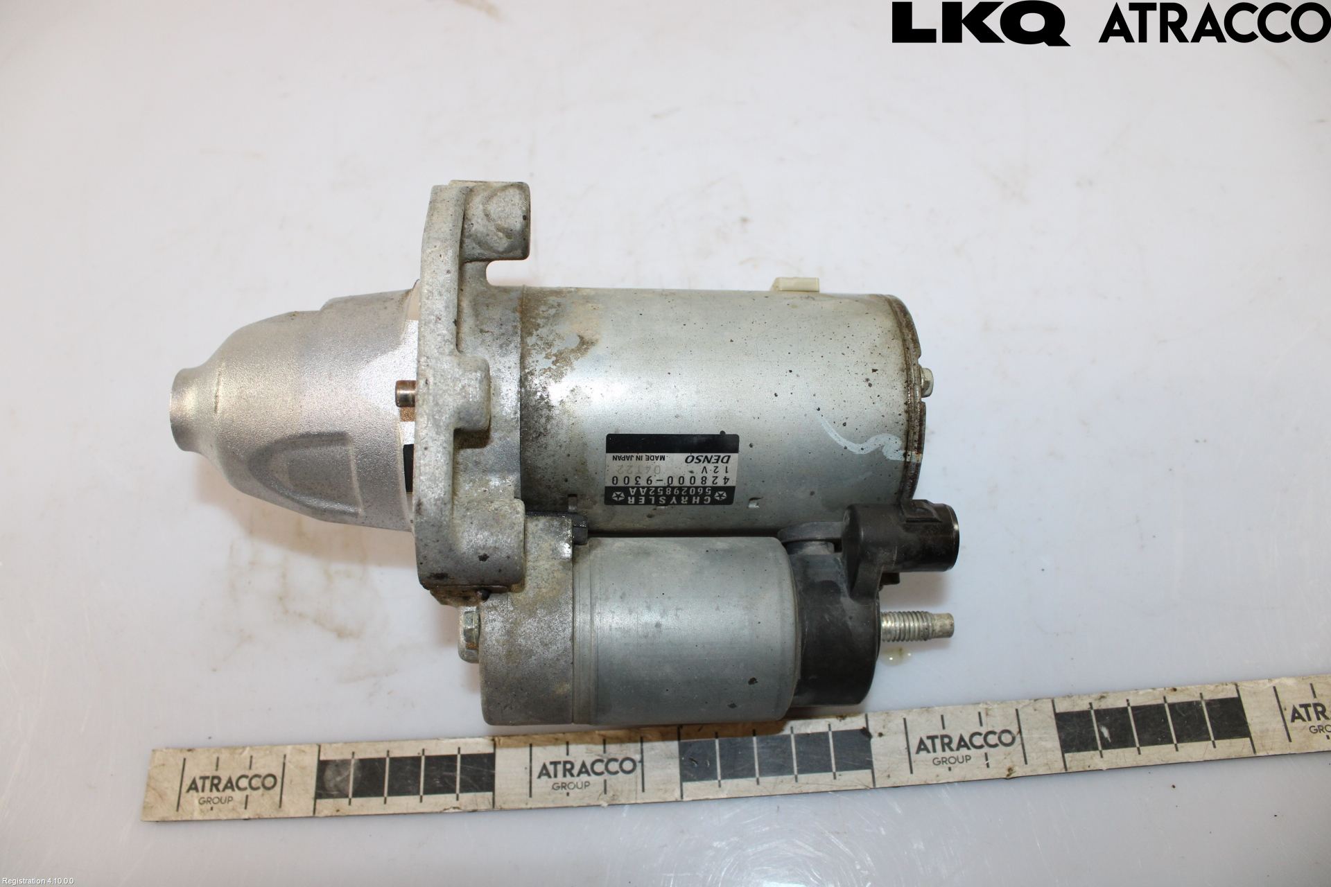 Jeep WRANGLER Startmotor