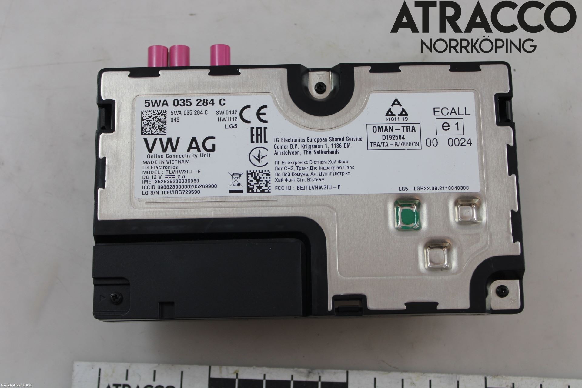 Skoda OCTAVIA (NX) 20- Styrenhet Multimedia