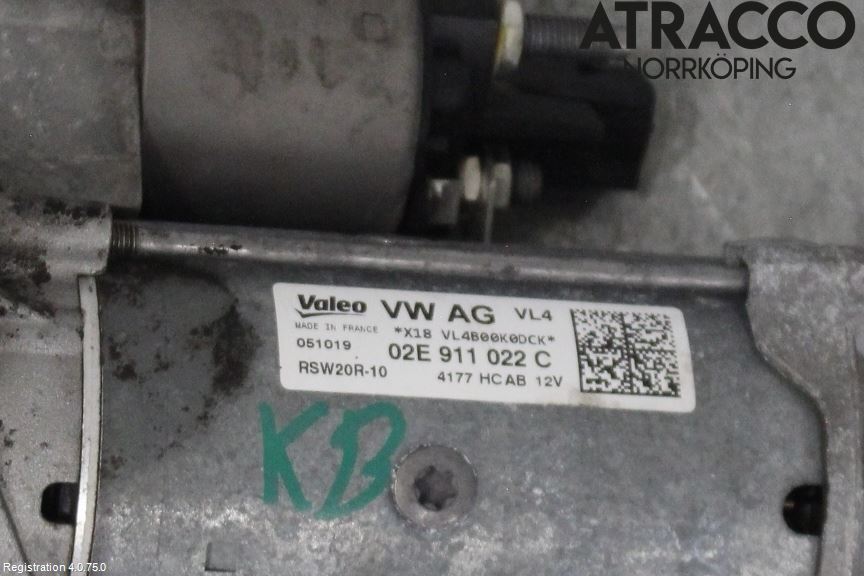 Skoda KODIAQ 17-24 Startmotor Diesel