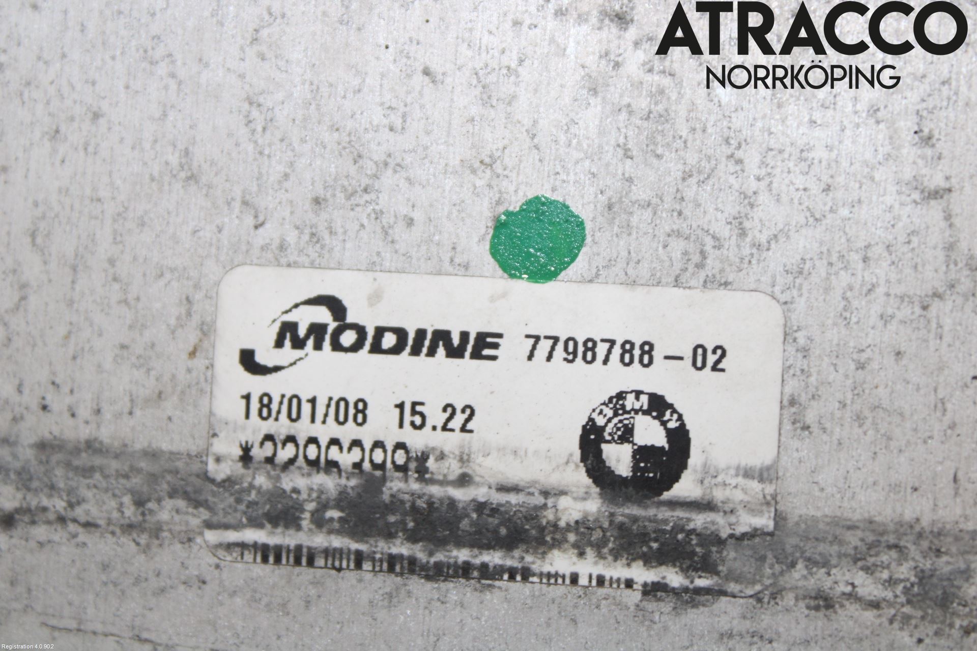 BMW 3 E90/91 SED/TOU 05-12 Laddluft-Intercooler Kyl