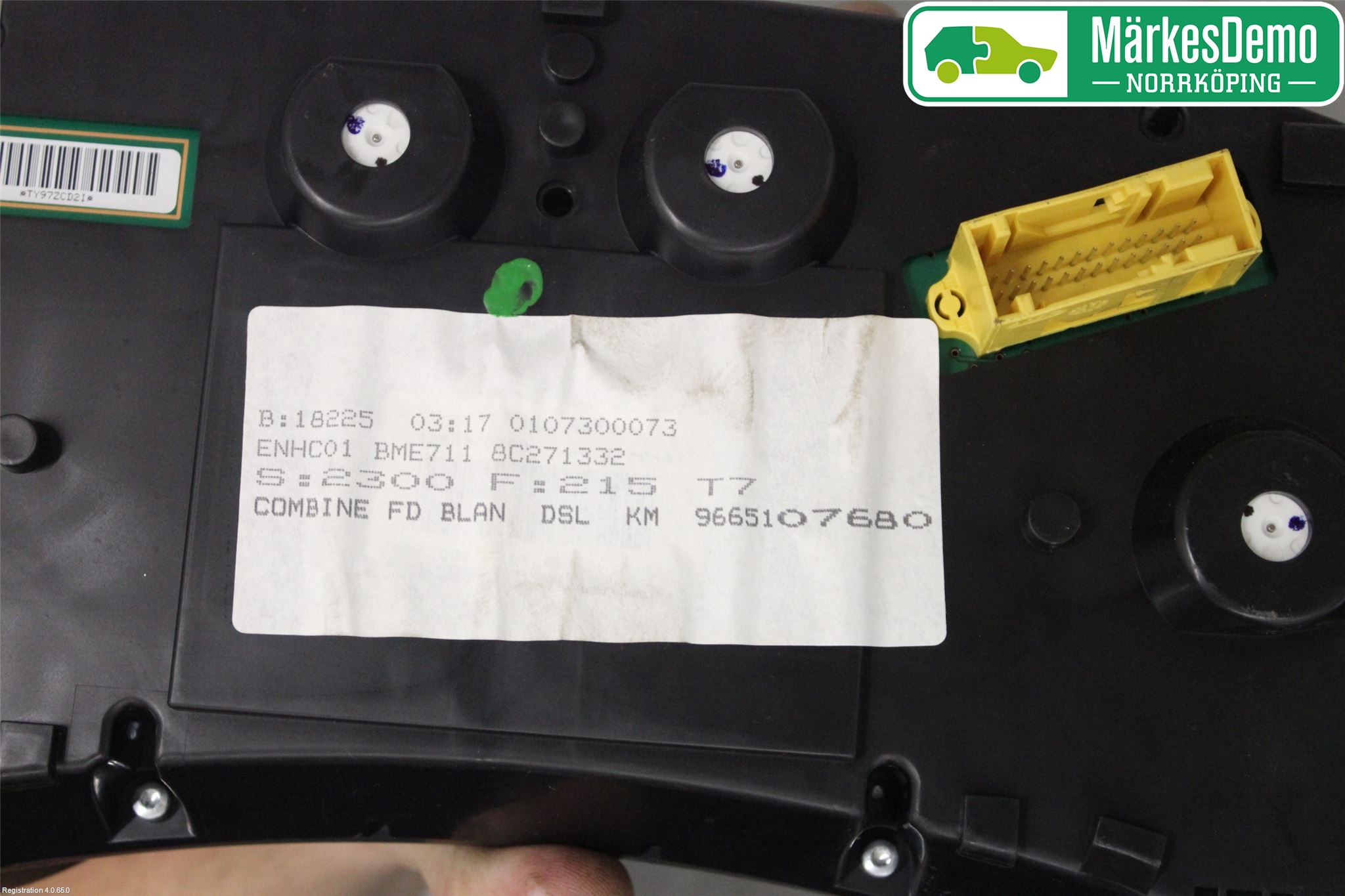 Peugeot 308 08-13 Instrument Komb