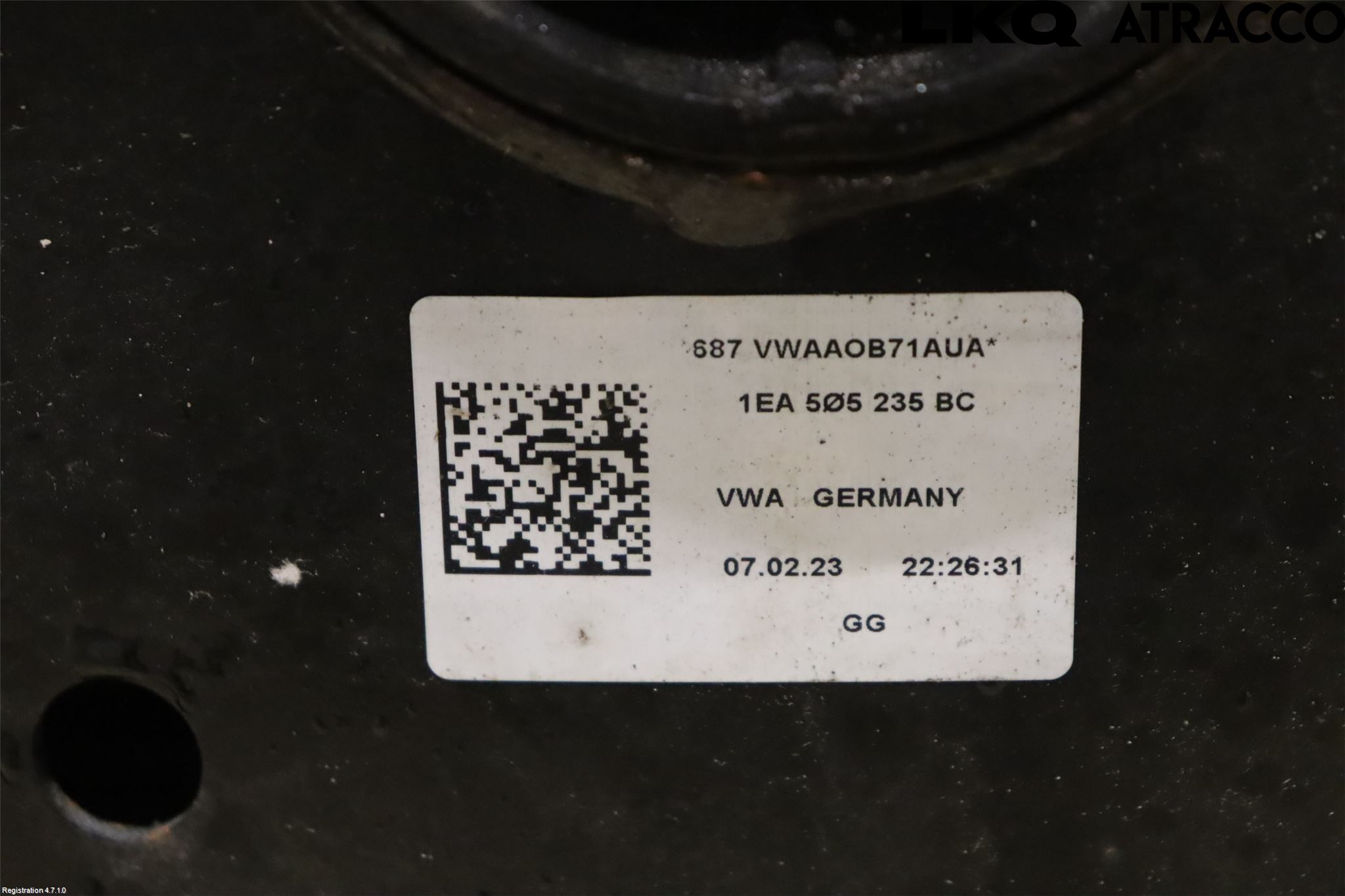 Audi Q4 E-TRON FZ 22- Bakaxelbalk