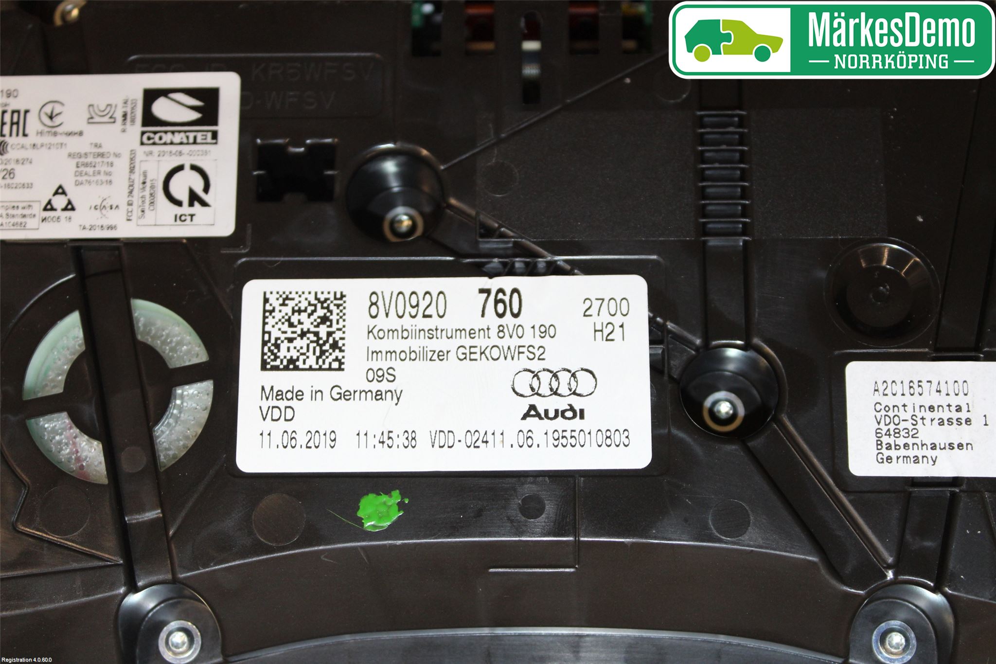 Audi A3/S3 8V 13-20 Instrument Komb