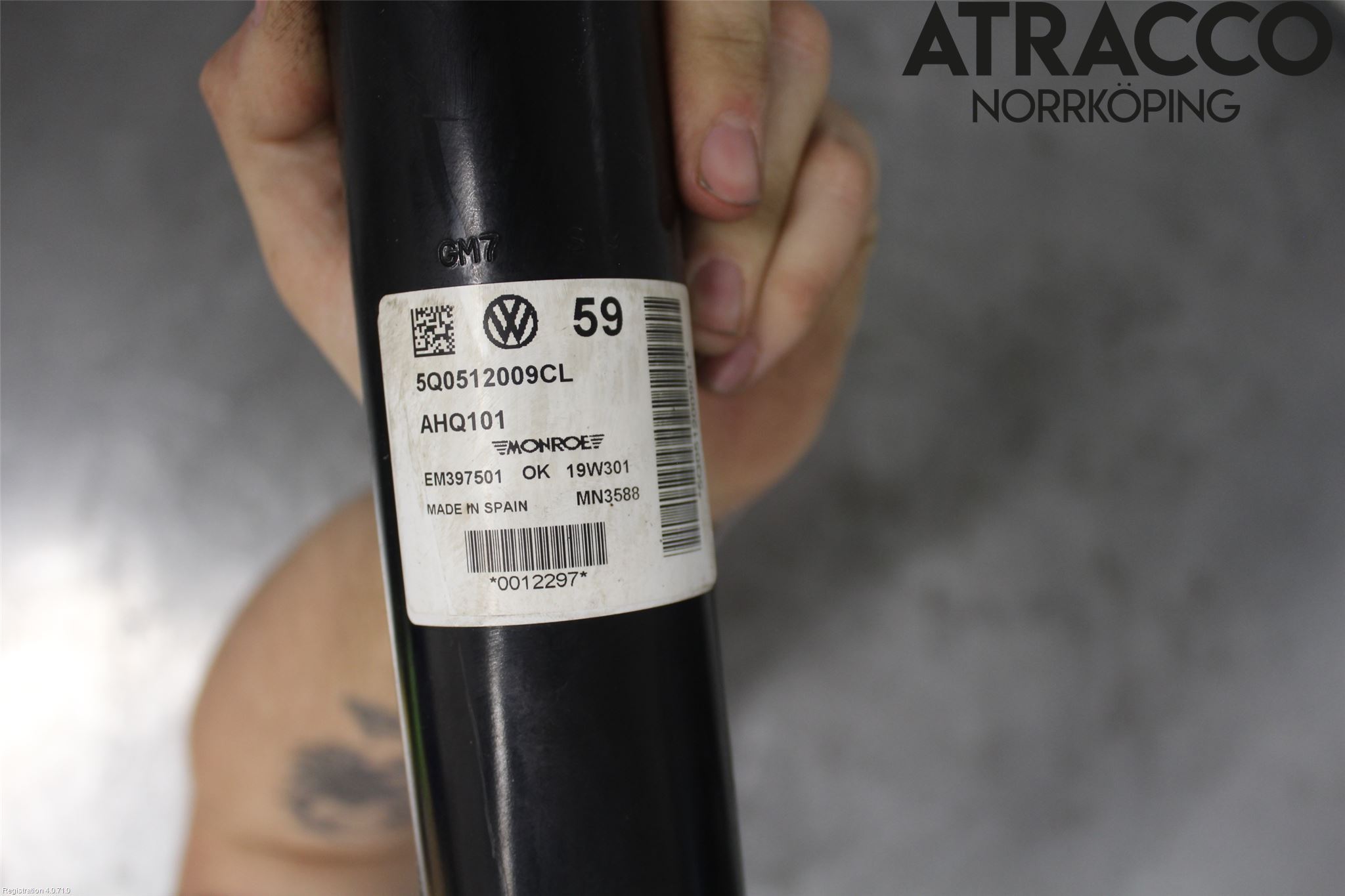 Cupra ATECA 19- Stötdämpare Bak