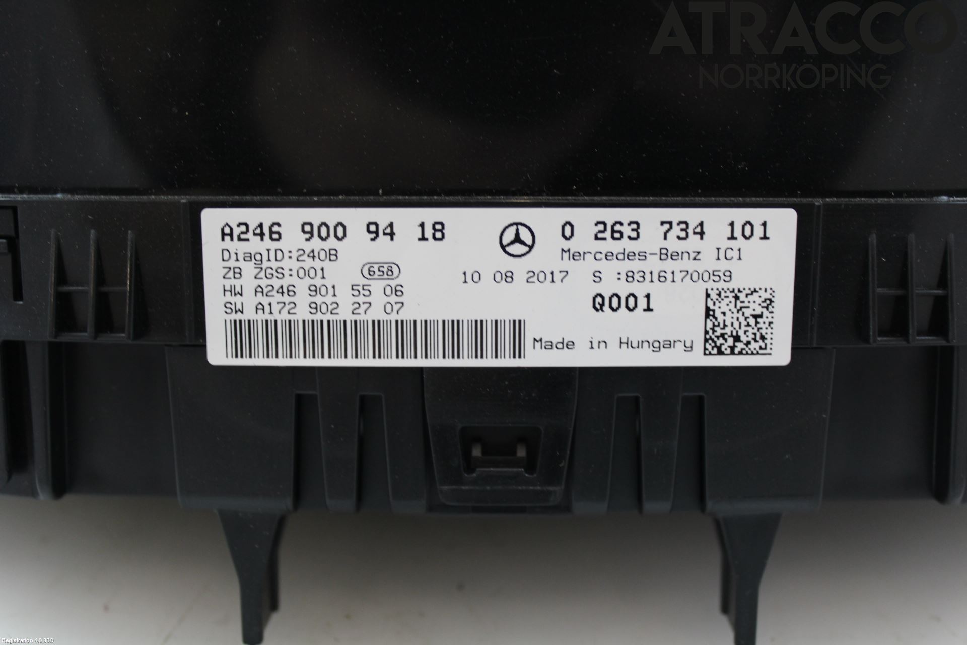 Mercedes-Benz MB B-KLASS (W246/W242) 12-19 Instrument Komb