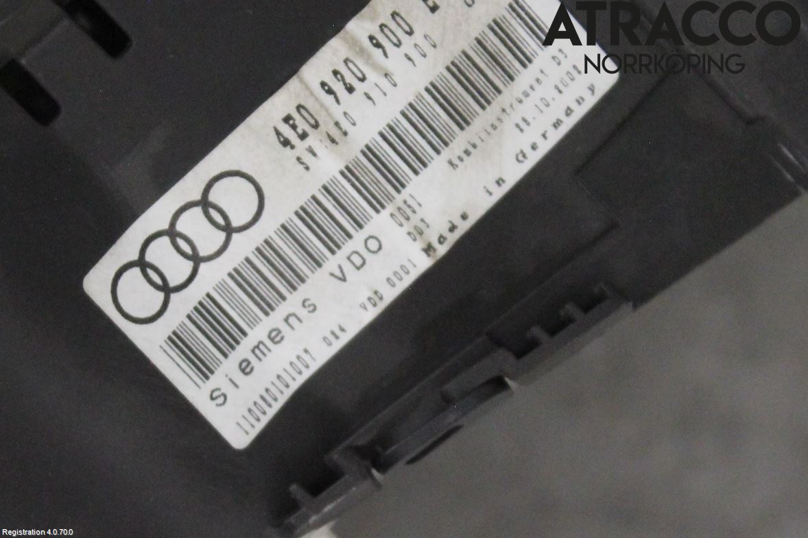 Audi A8/S8 4E  02-09 Instrument Komb