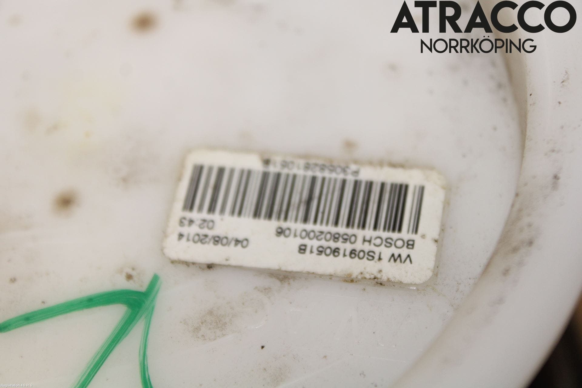 Volkswagen VW UP! / E-UP! Bränslepump El