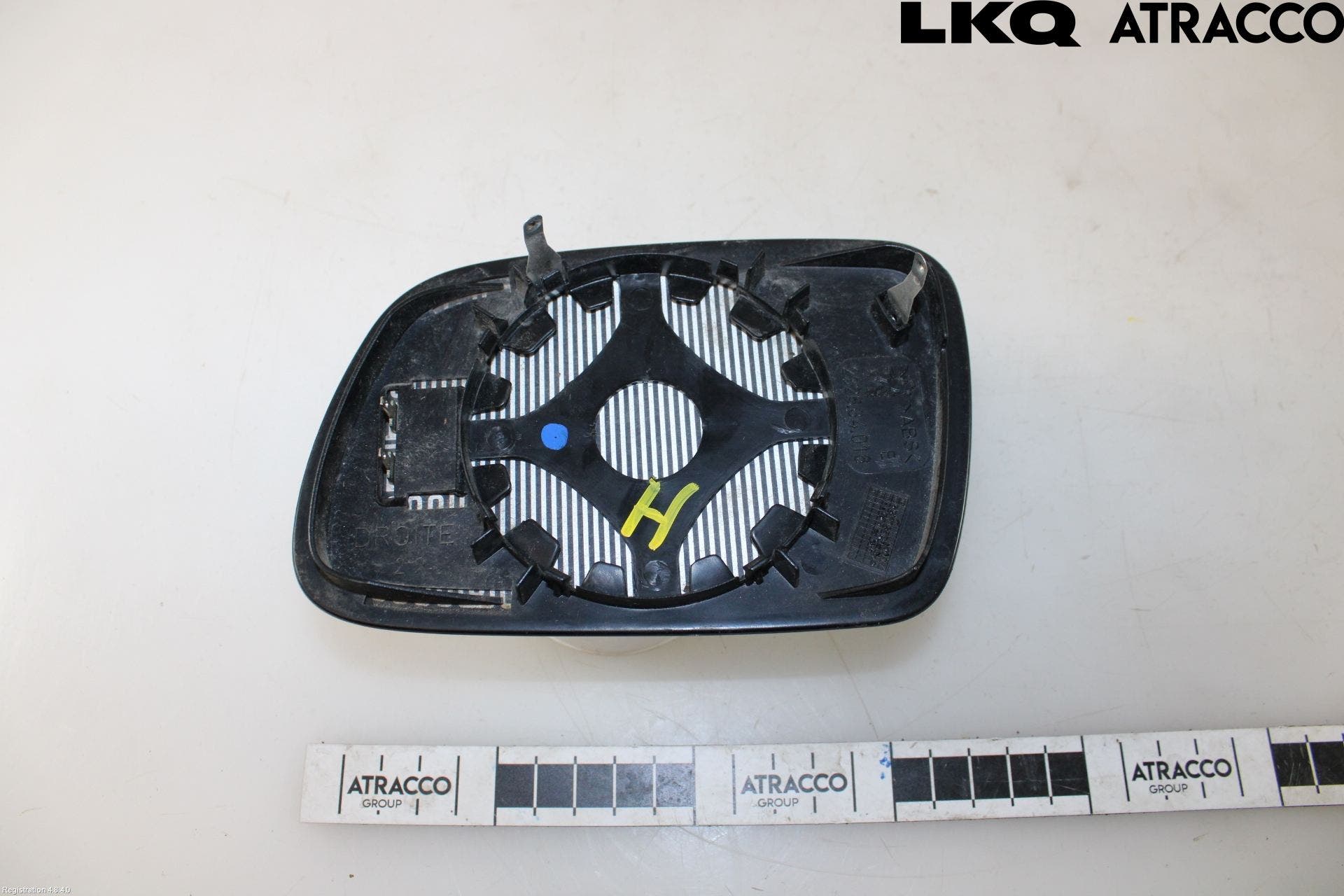 Peugeot 407 Spegelglas Hö