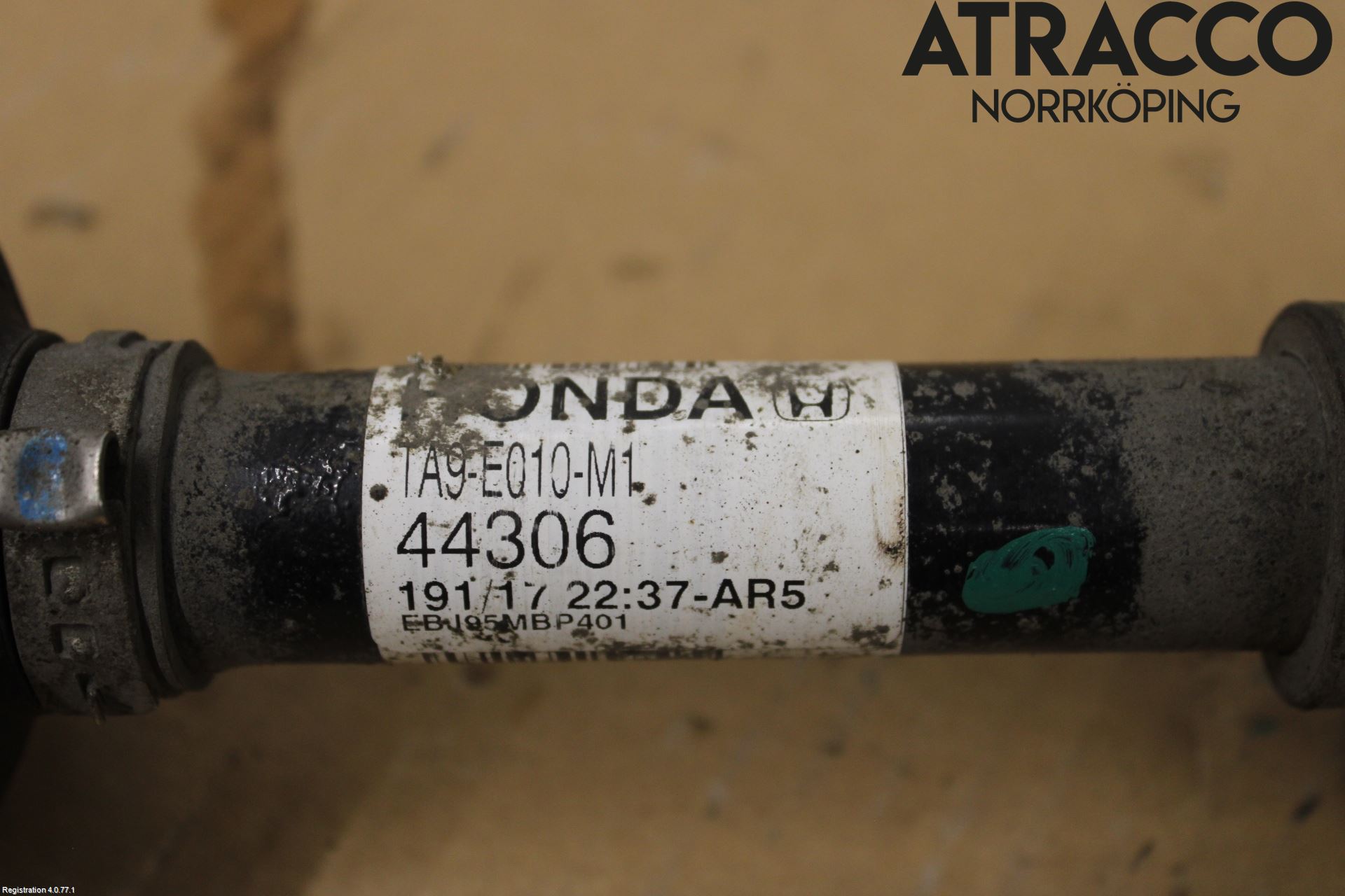 Honda CIVIC 17-22 Drivaxel Fram Vänster
