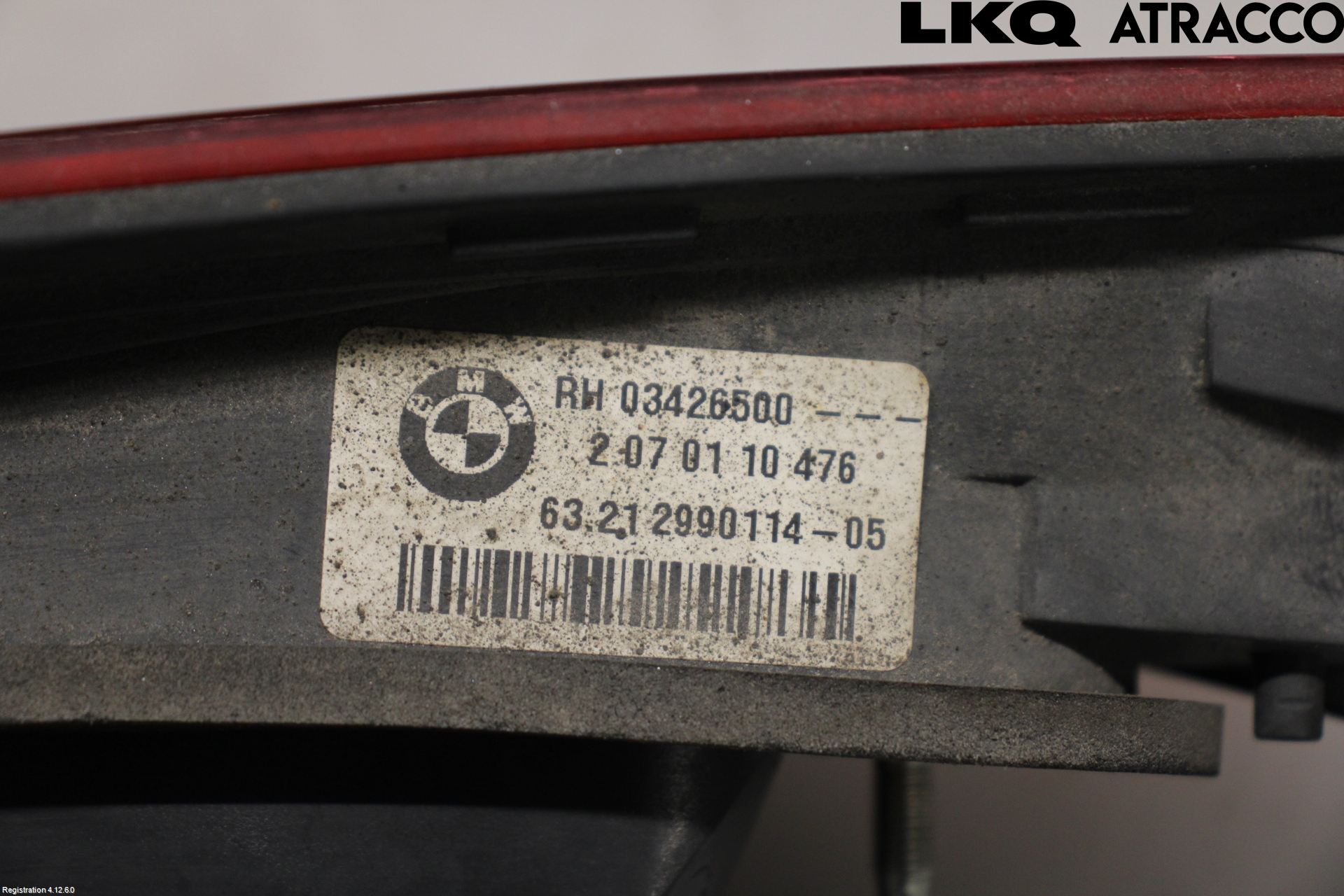 BMW X1 E84 10-15 Bakljus Lucka Hö