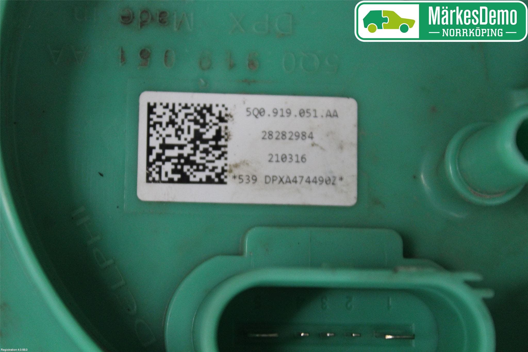 Volkswagen VW GOLF / E-GOLF VII 13-20 Bränslepump El