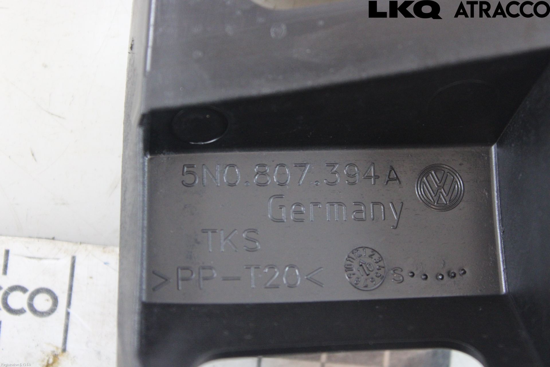 Volkswagen VW TIGUAN 07-16 Stötfångarfäste Bak Hö