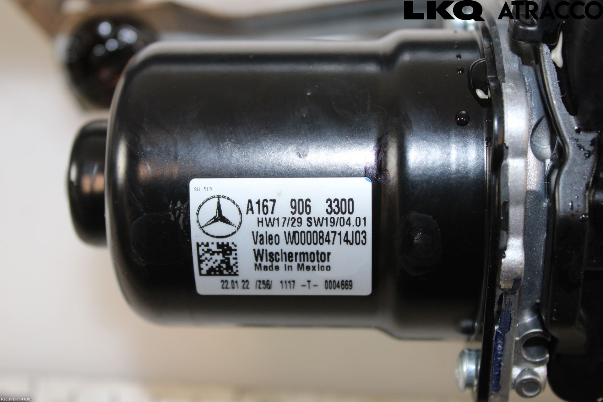 Mercedes-Benz MB GLE-KLASS (W167/V167/C167) 19- Torkarmekanism Vindruta