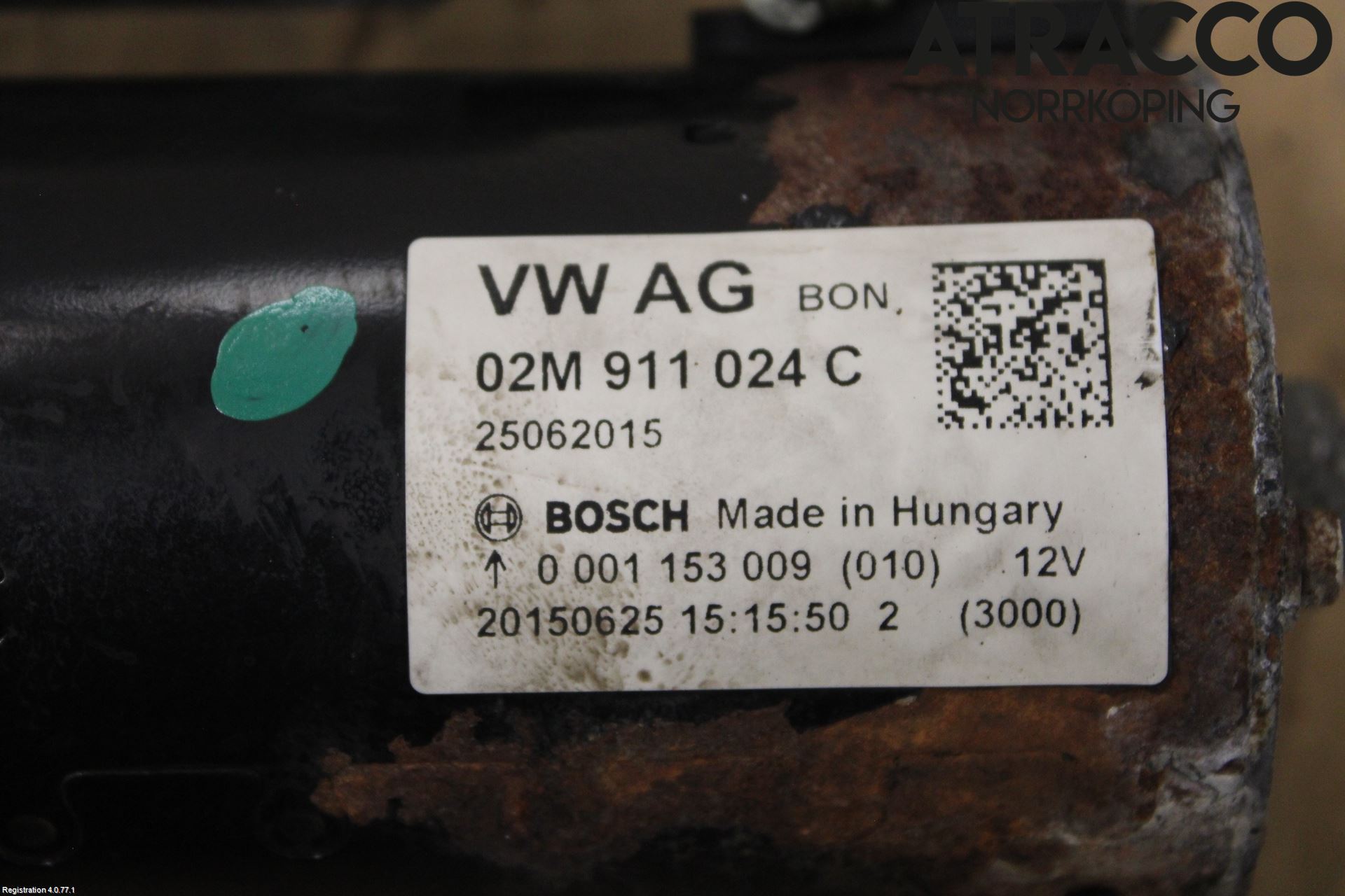 Volkswagen VW TRANSP/CARAVELLE (T6) 16-22 Startmotor Diesel