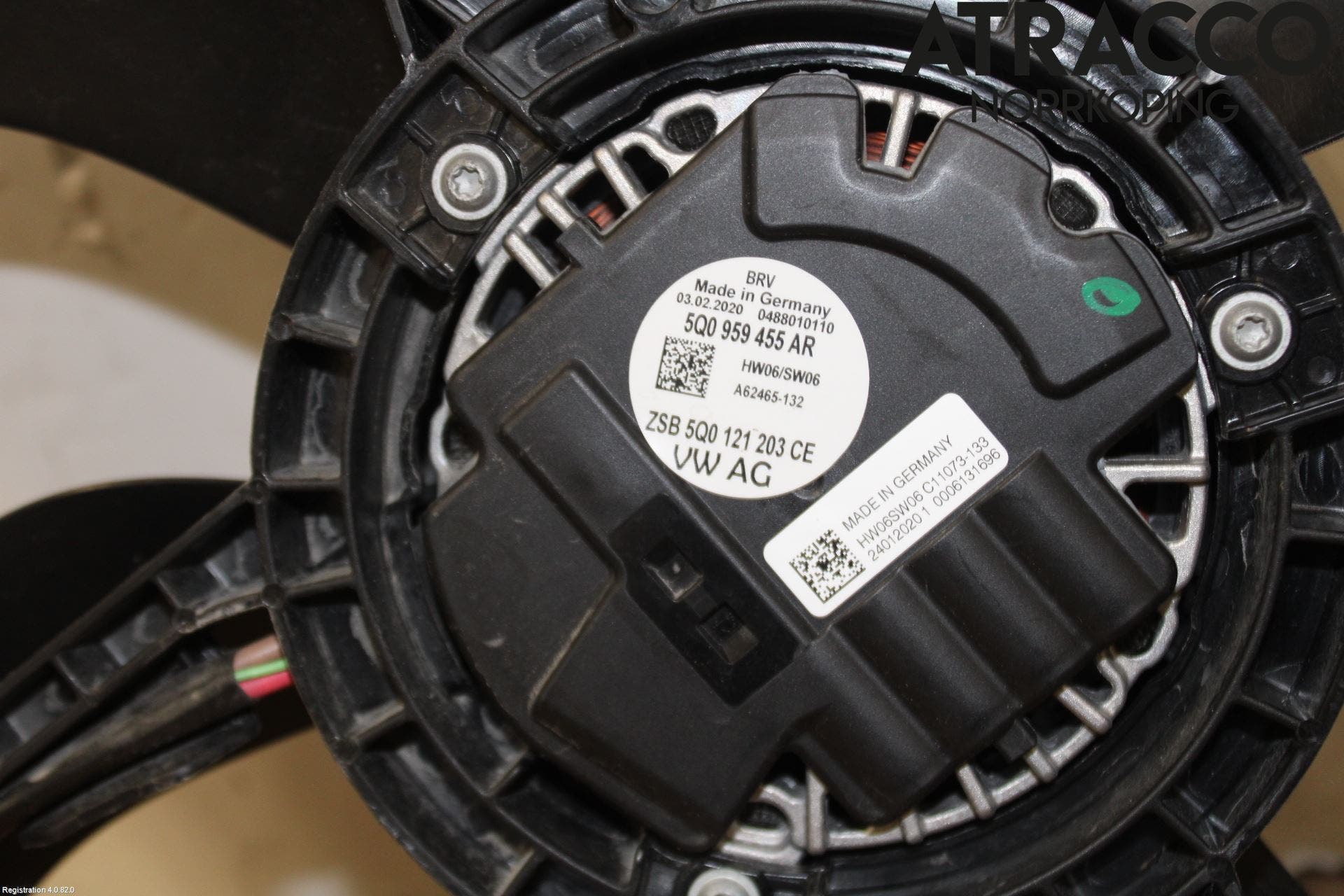 Volkswagen VW GOLF / E-GOLF VII 13-20 Kylfläkt El