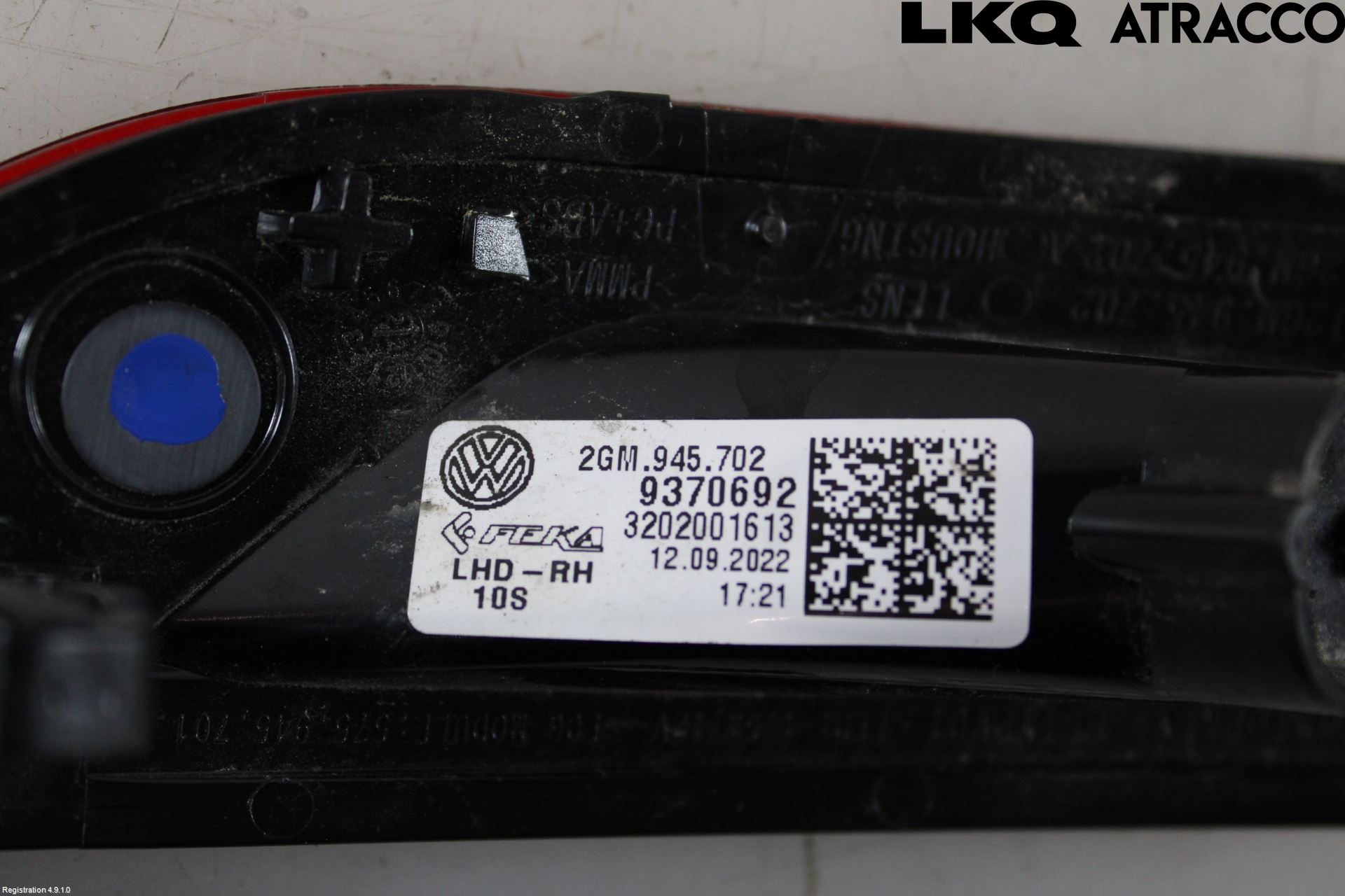 Volkswagen VW T-CROSS 19- Dimljus/Reflex Bak