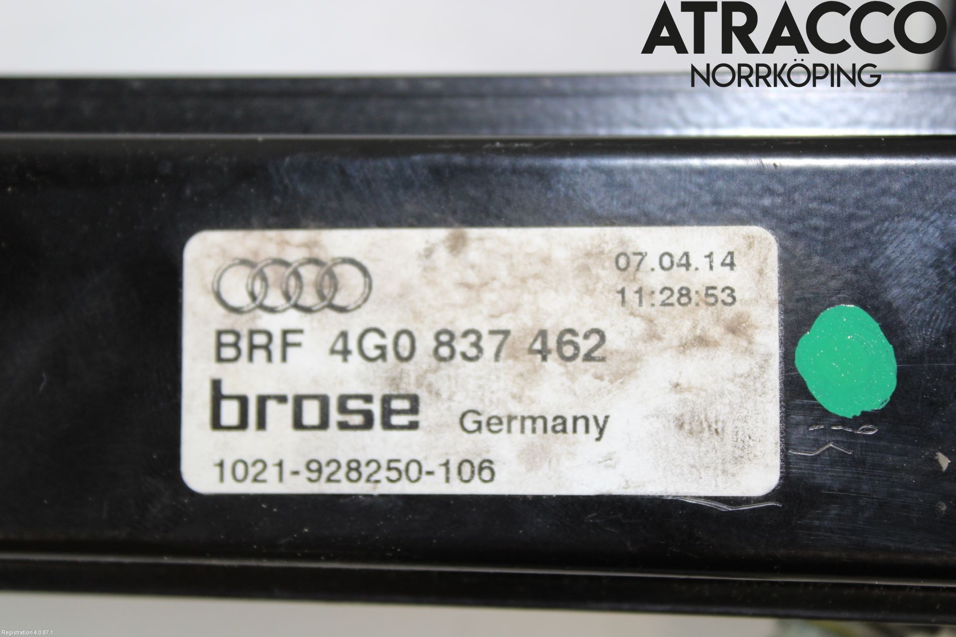 Audi A6/S6 4G 11-18 Fönsterhiss El Kompl