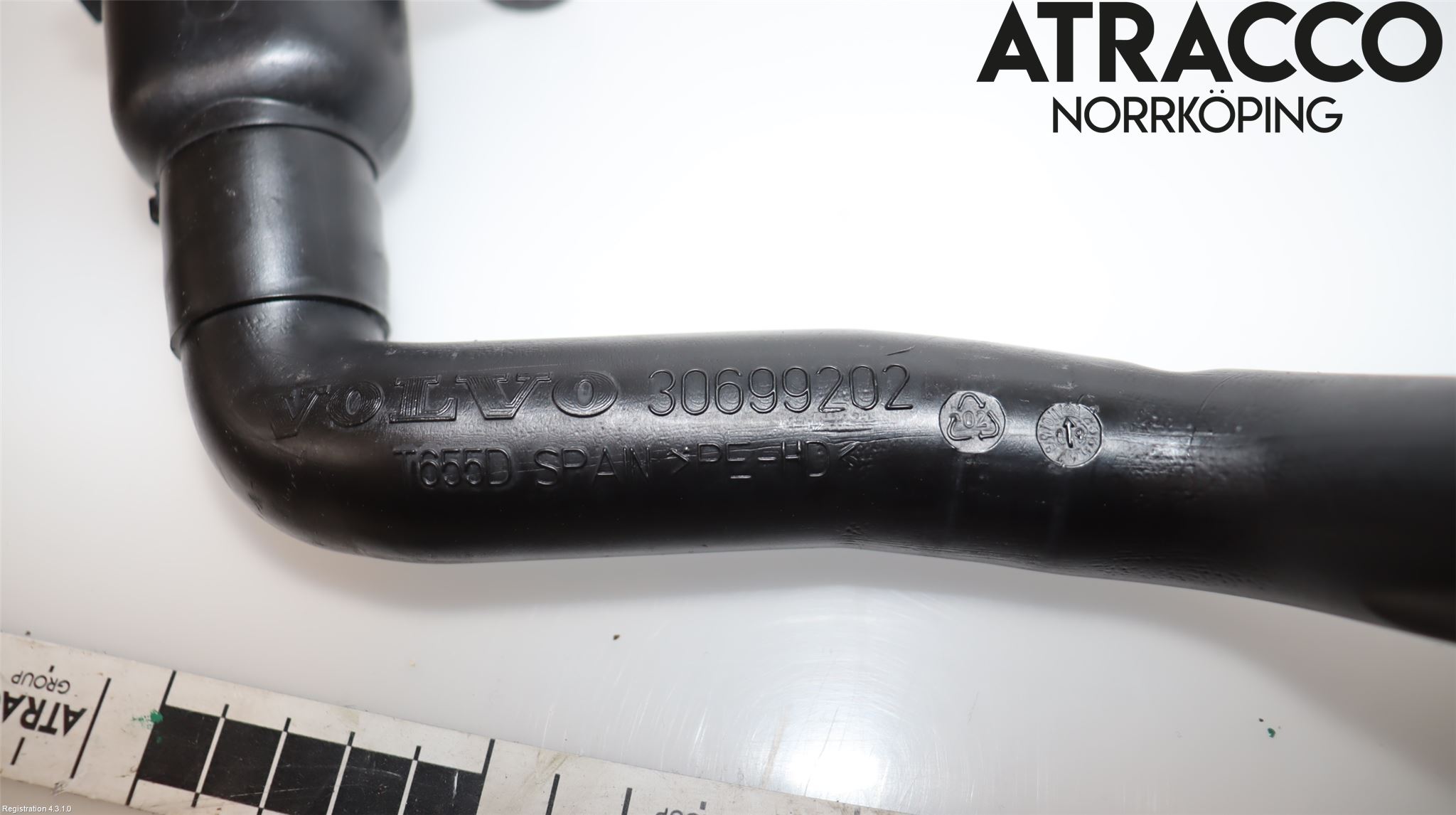 Volvo V70 08-13 Spolartank Påfyllningsrör