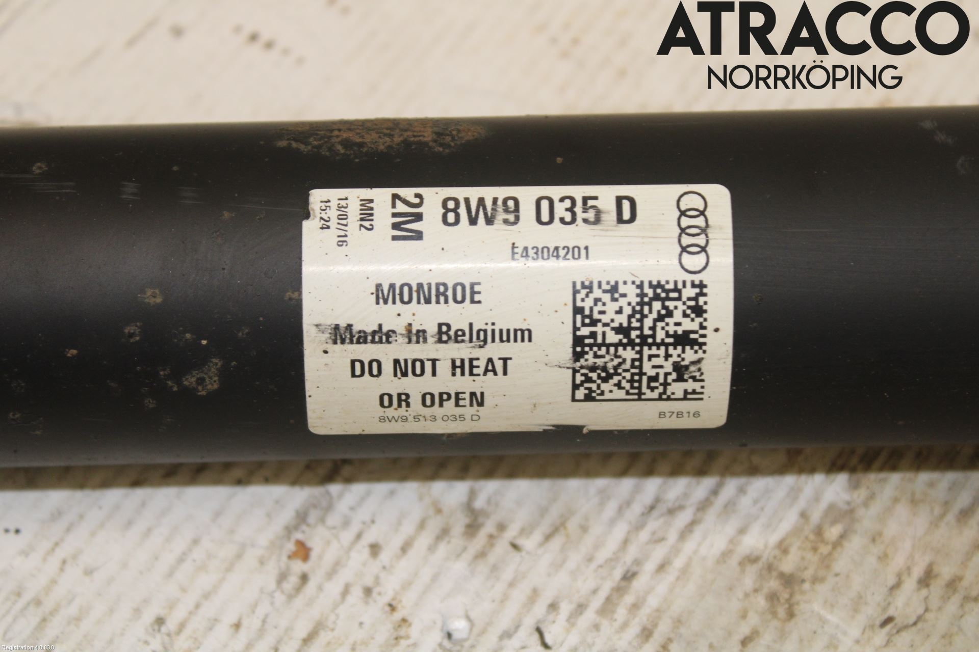 Audi A4/S4 B9 16-19 Stötdämpare Bak