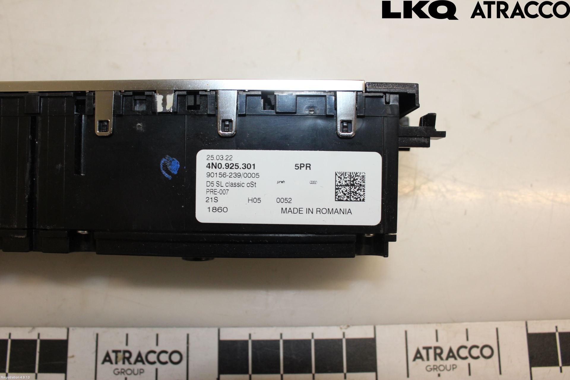 Audi E-TRON, S GE 19- Strömställare Multifunktion