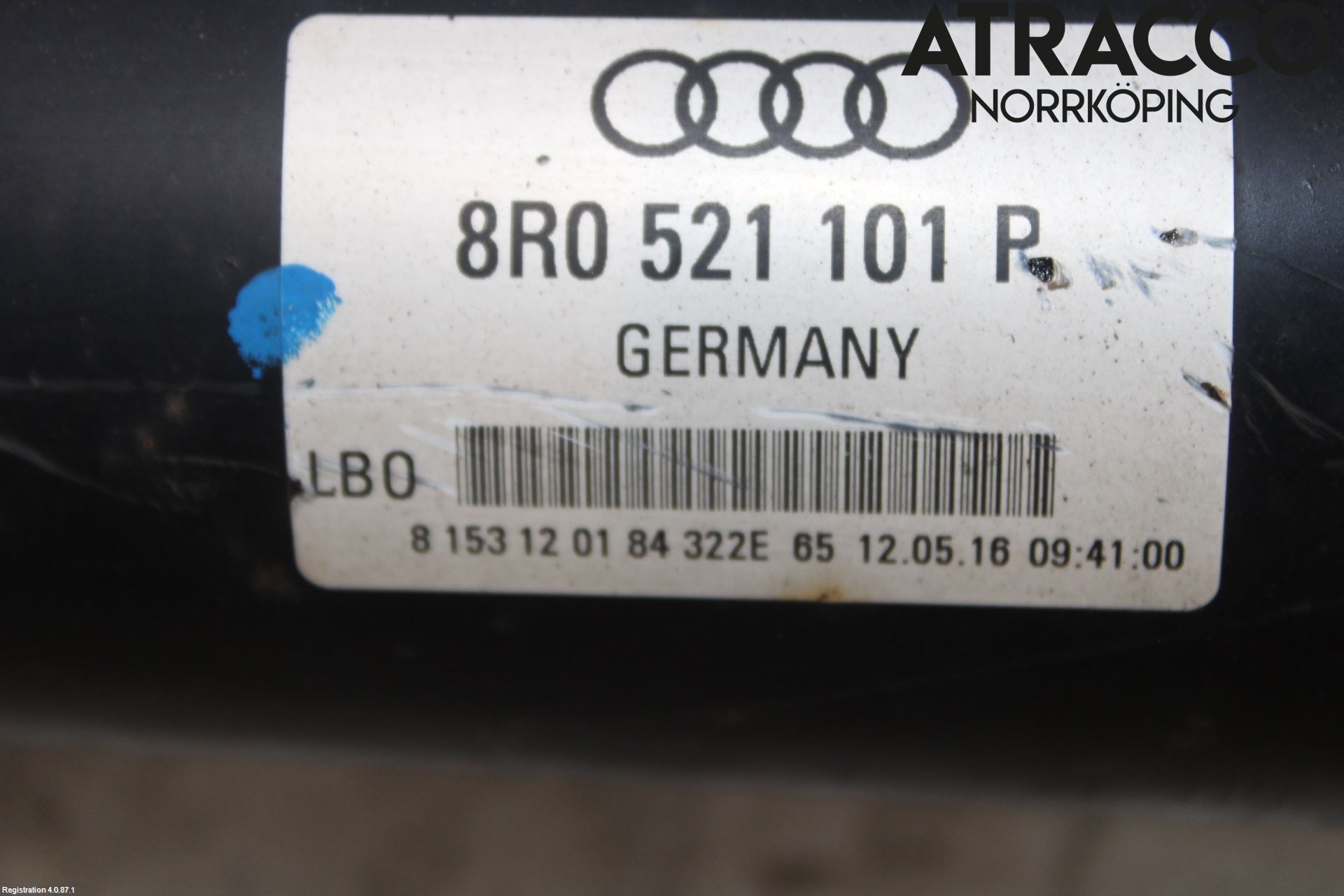 Audi Q5 09-16 Mellanaxel Komp