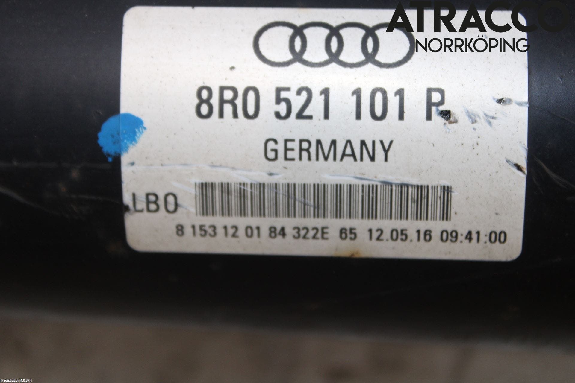 Audi Q5 09-16 Mellanaxel Komp